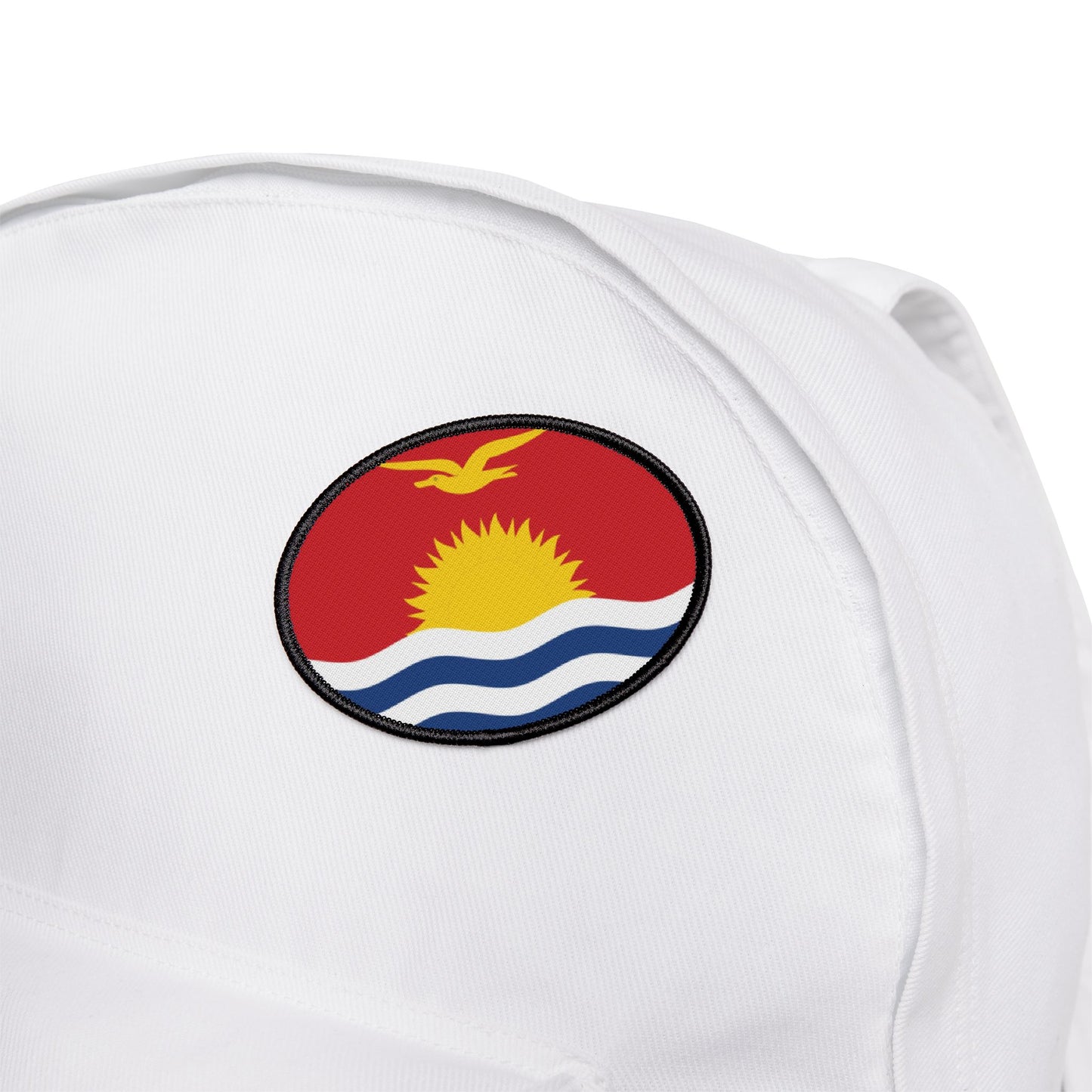 Flag Village Kiribati Flag Embroidery Iron-On Patches