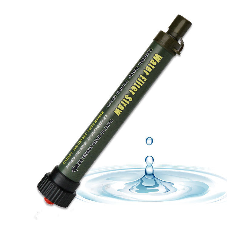 Flag Village Life-saving water purification tools outdoor water purification straw micro ultrafiltration water purifier