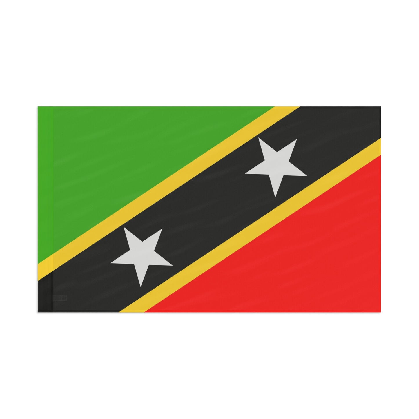 Flag Village Saint Kitts And Nevis Flag 18" x 12" / 36" x 24" / 60" x 36"