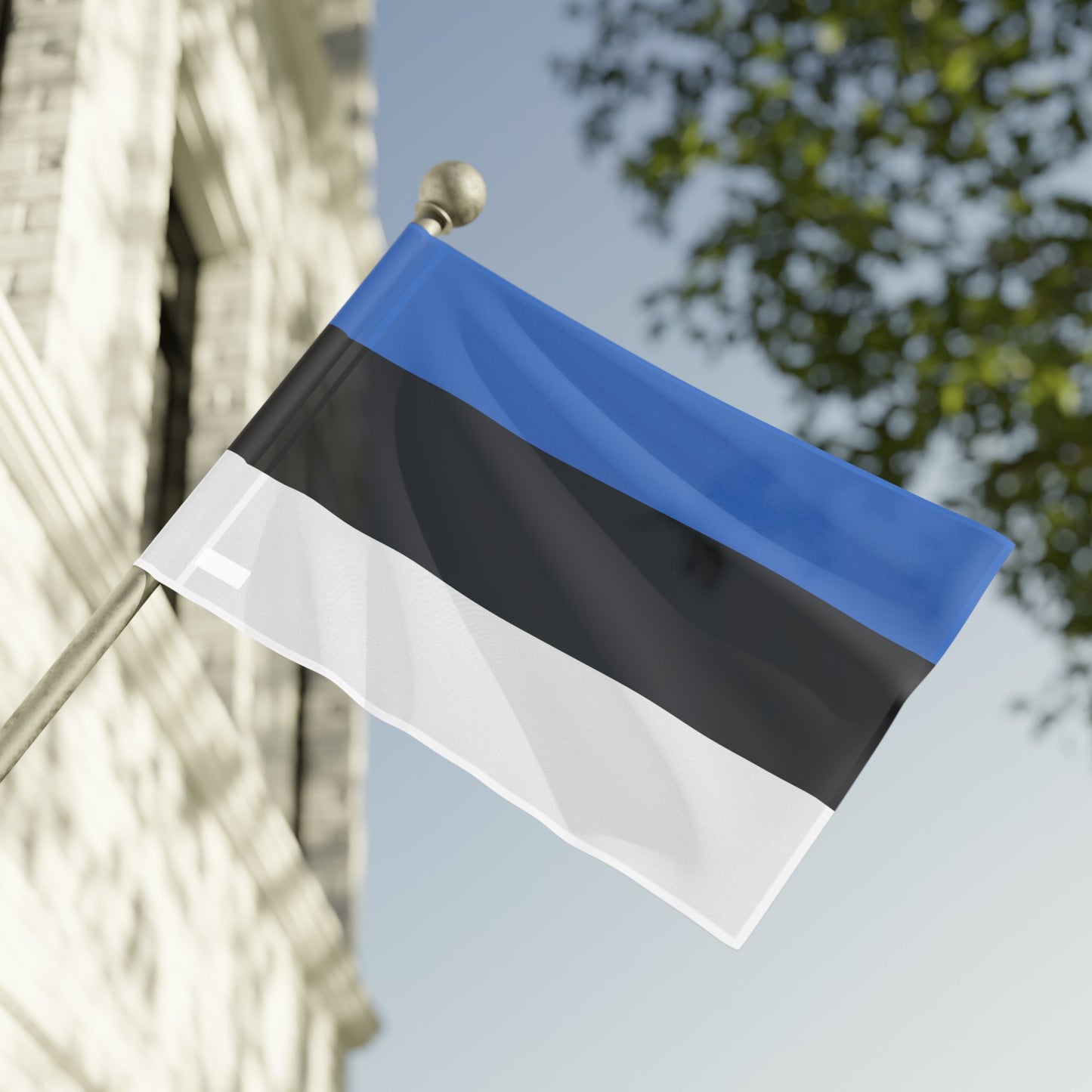 Flag Village Estonia Flag 18" x 12" / 36" x 24" / 60" x 36"