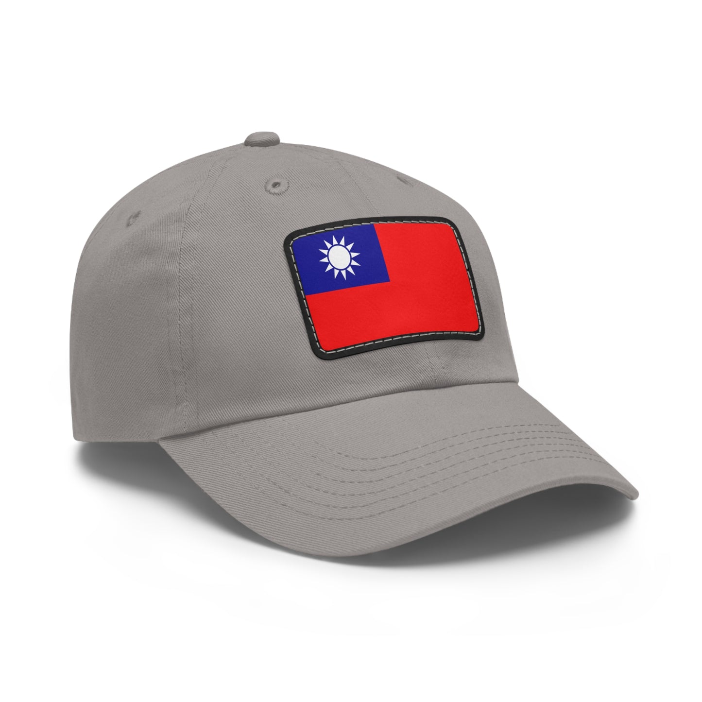 Flag Village Taiwan Flag Hat Cap with Leather Patch