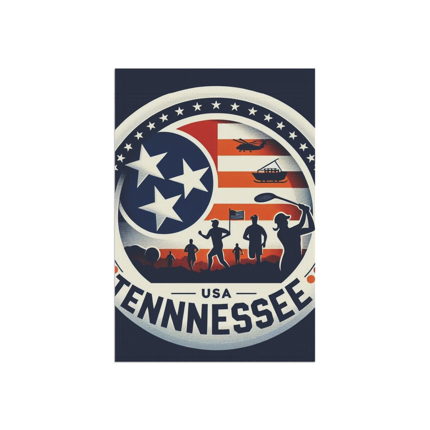 Flag Village Tennessee State Flag Sporting Garden & House Banner TN0002