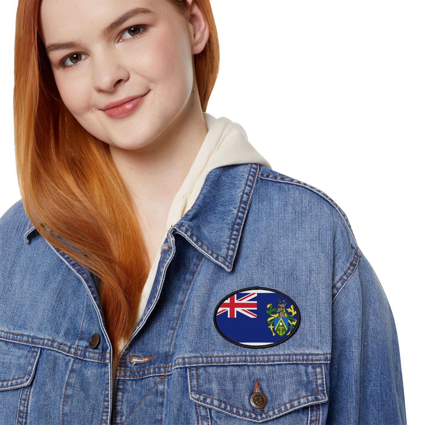 Flag Village Pitcairn Flag Embroidery Iron-On Patches