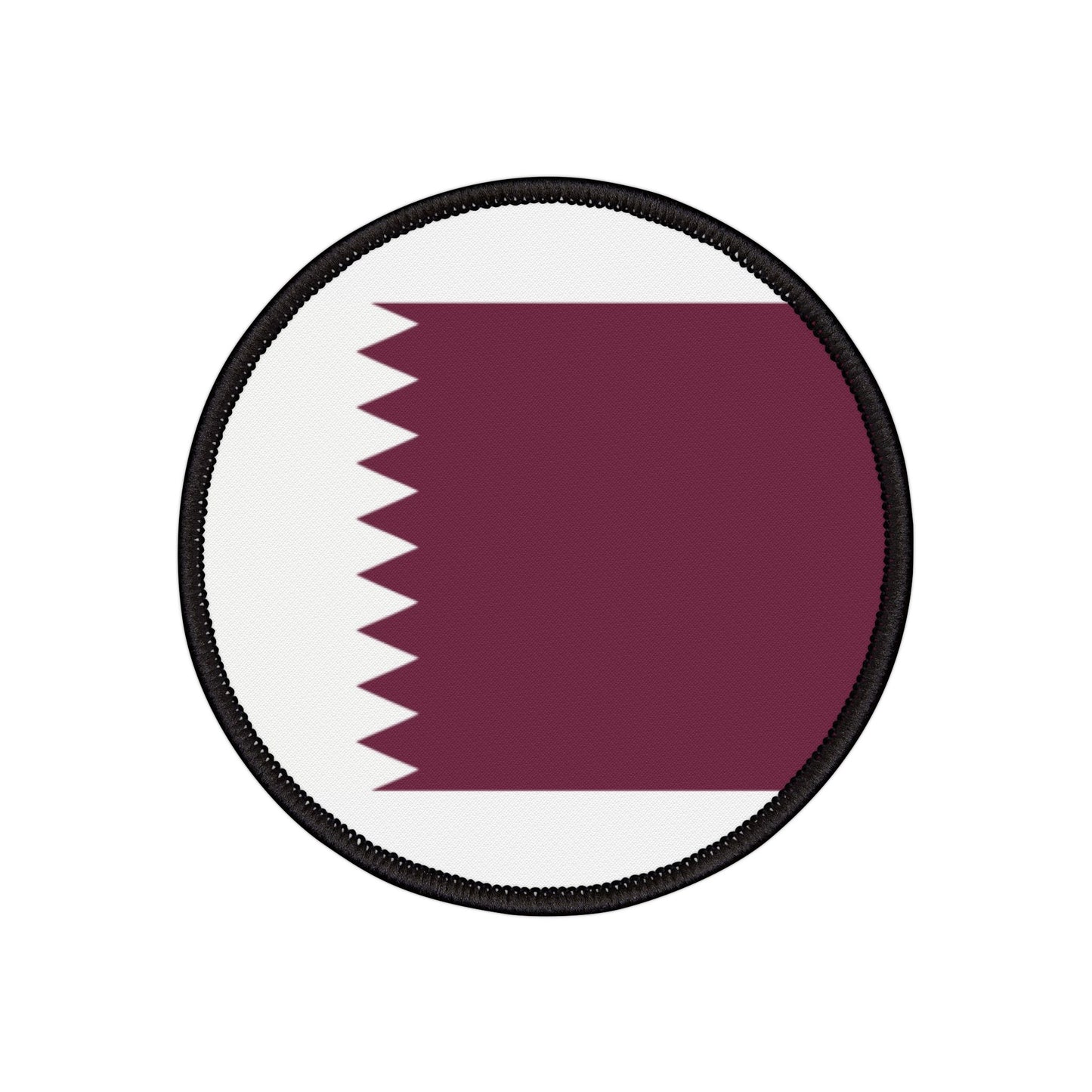 Flag Village Qatar Flag Embroidery Iron-On Patches