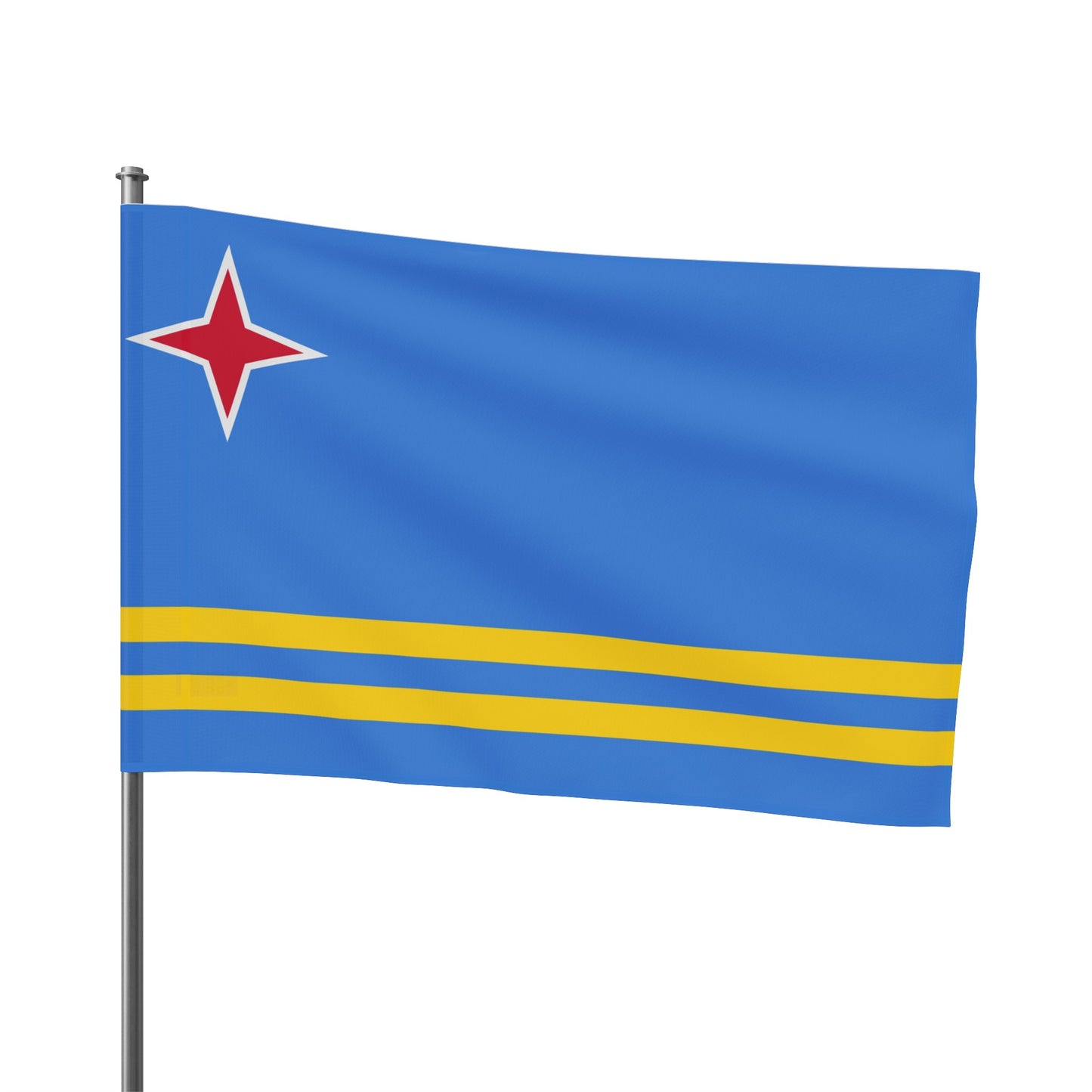 Flag Village Aruba Flag 18" x 12" / 36" x 24" / 60" x 36"