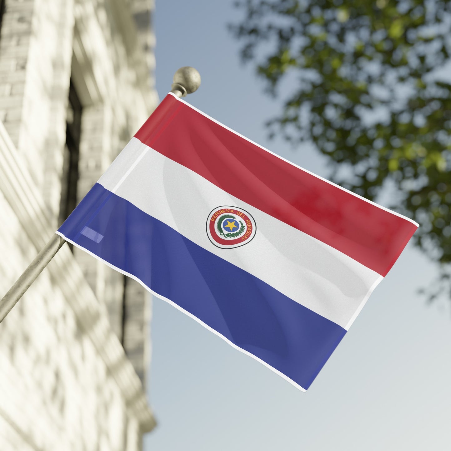 Flag Village Paraguay Flag 18" x 12" / 36" x 24" / 60" x 36"