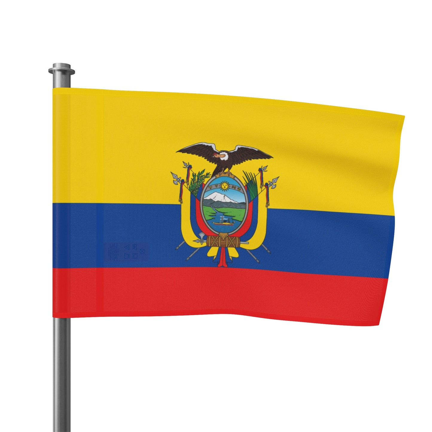 Flag Village Ecuador Flag 18" x 12" / 36" x 24" / 60" x 36"