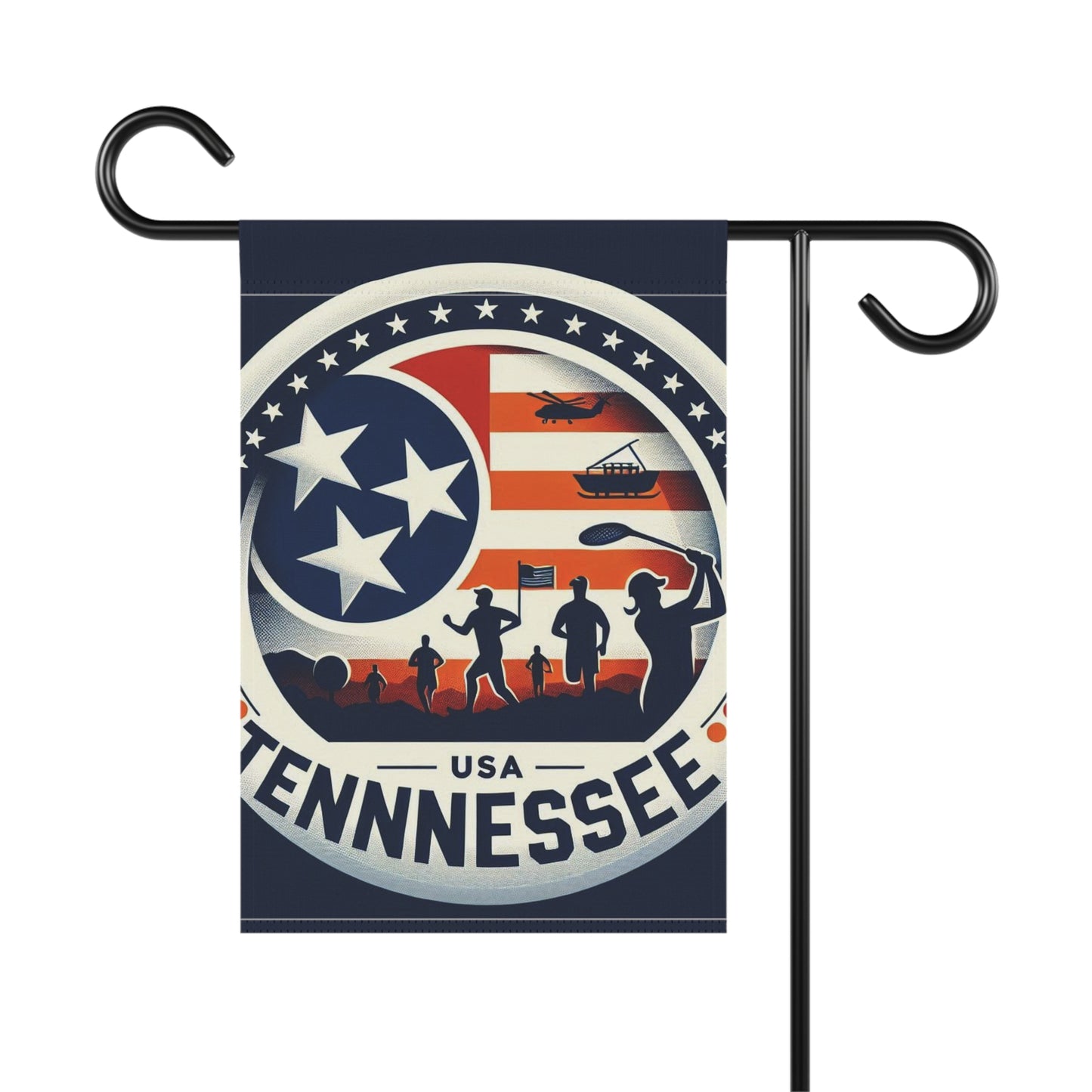 Flag Village Tennessee State Flag Sporting Garden & House Banner TN0002