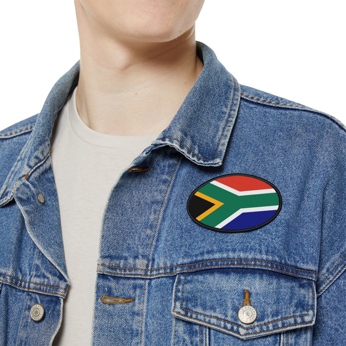 Flag Village South Africa Flag Embroidery Iron-On Patches