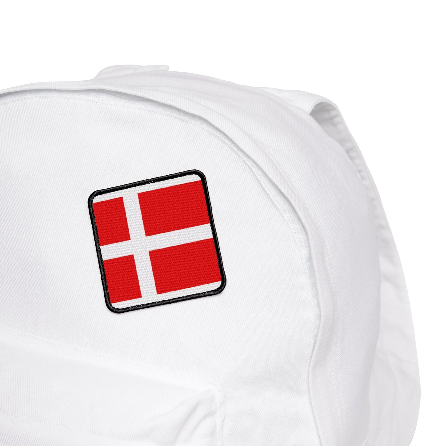 Flag Village Denmark Flag Embroidery Iron-On Patches
