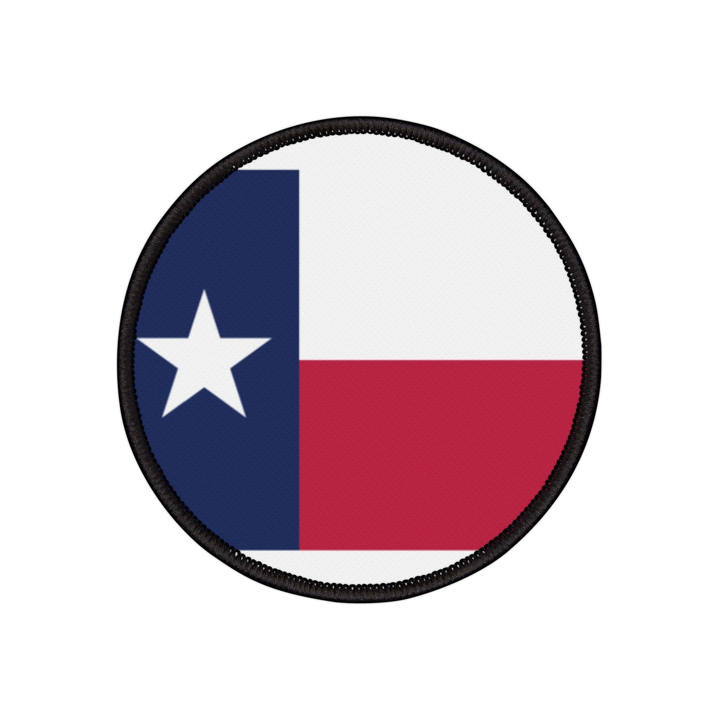 Flag Village Texas State Flag Embroidery Iron-On Patches