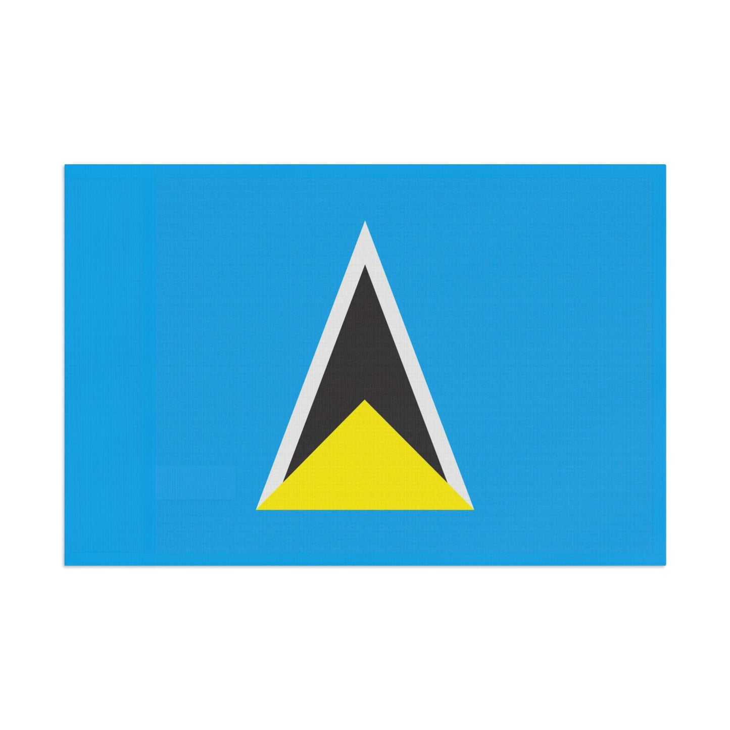 Flag Village Saint Lucia Flag 18" x 12" / 36" x 24" / 60" x 36"