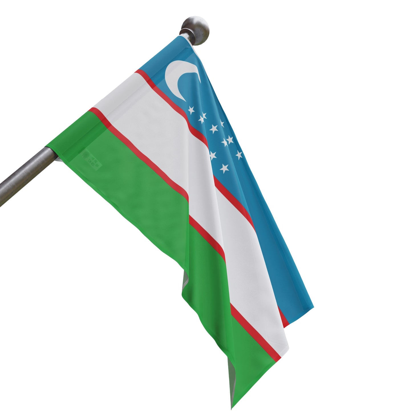 Flag Village Uzbekistan Flag 18" x 12" / 36" x 24" / 60" x 36"