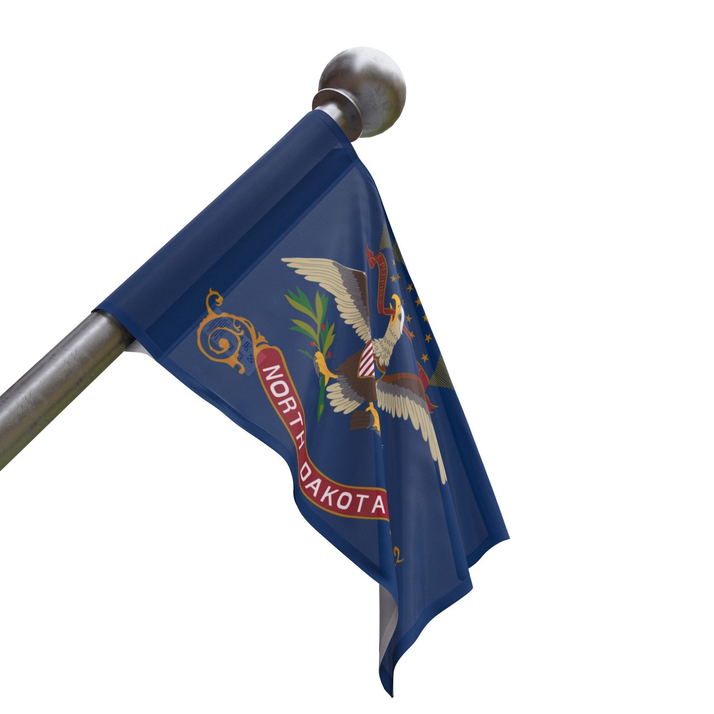 Flag Village USA North Dakota State Flag 18" x 12" / 36" x 24" / 60" x 36"
