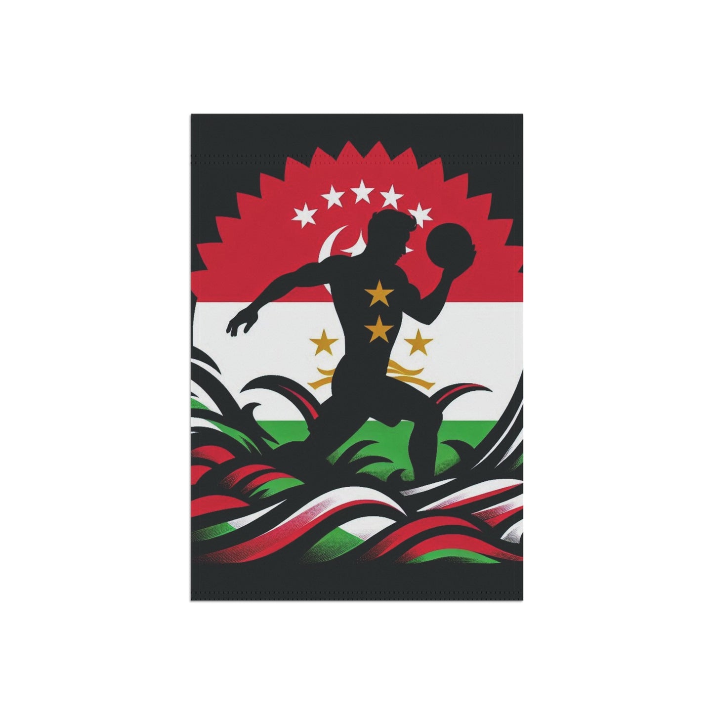 Flag Village Tajikistan Flag Sporting Garden & House Banner TJK0003
