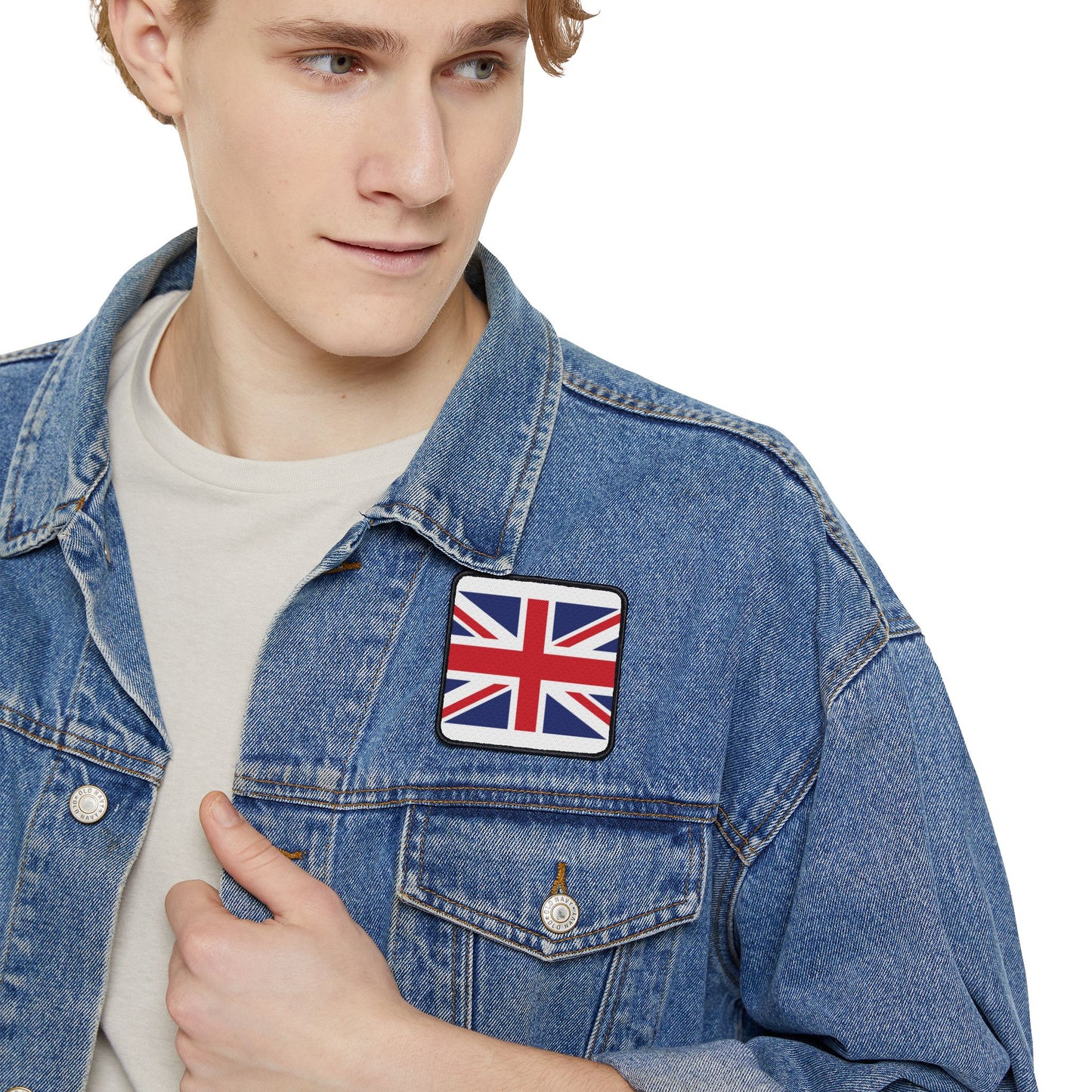 Flag Village United Kingdom Flag Embroidery Iron-On Patches