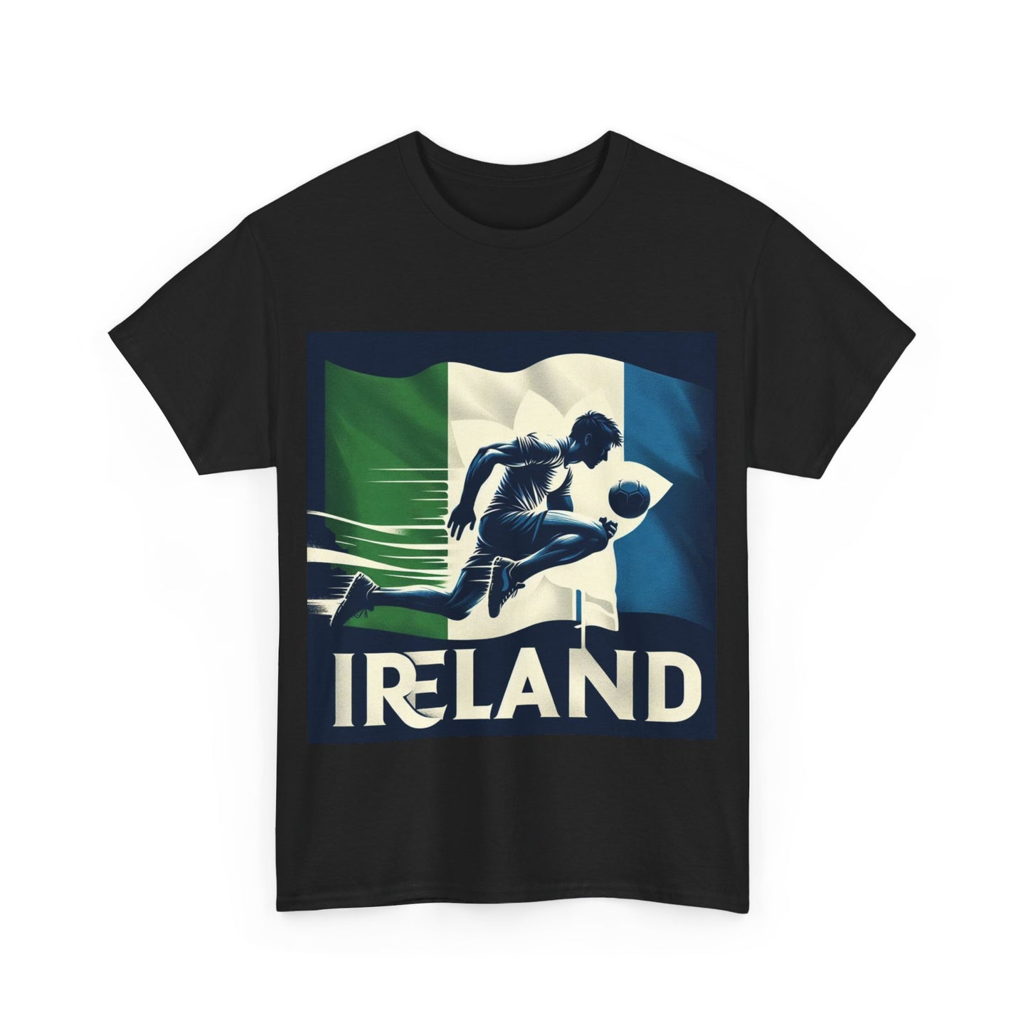 Flag Village Ireland Sporting Flag T-SHIRT Heavy Cotton Tee IRL0008
