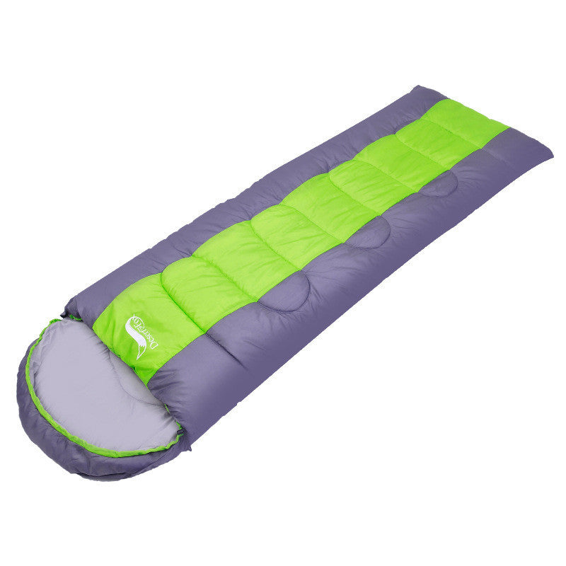 Flag Village Camping Sleeping Bag Lightweight Warm & Cold Envelope Backpacking Sleeping Bag For Outdoor Traveling Hiking