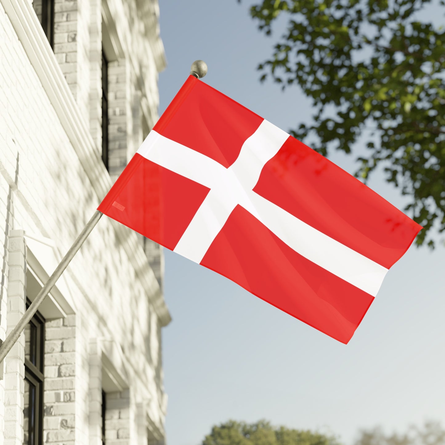 Flag Village Denmark Flag 18" x 12" / 36" x 24" / 60" x 36"