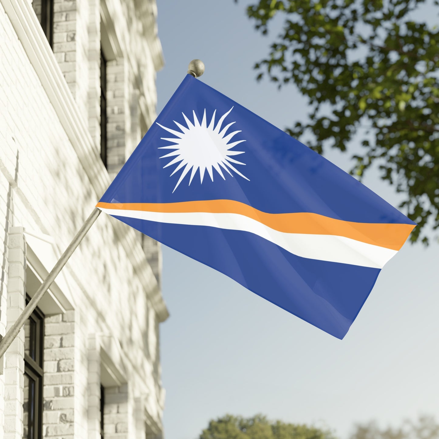 Flag Village Marshall Islands Flag 18" x 12" / 36" x 24" / 60" x 36"