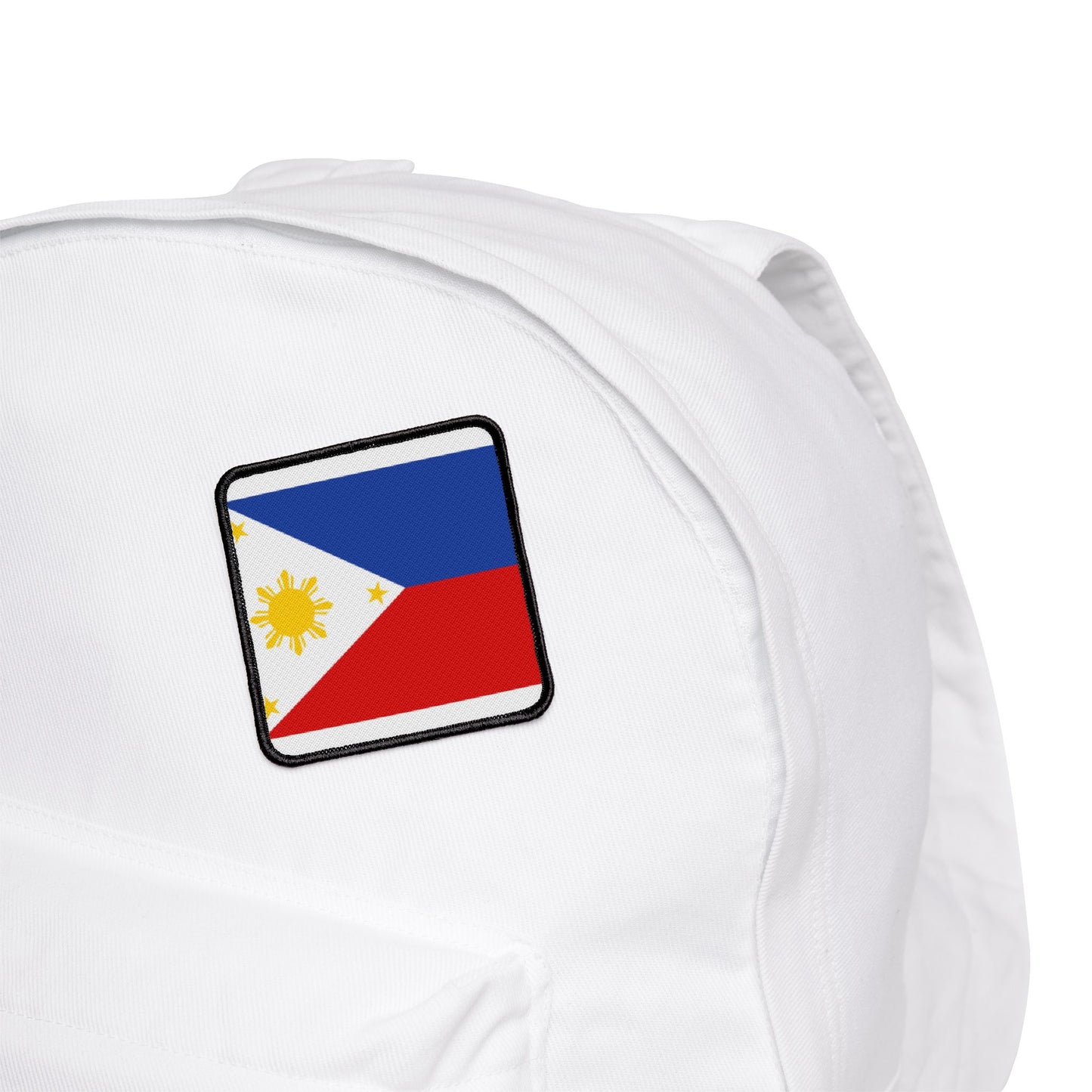Flag Village Philippines Flag Embroidery Iron-On Patches