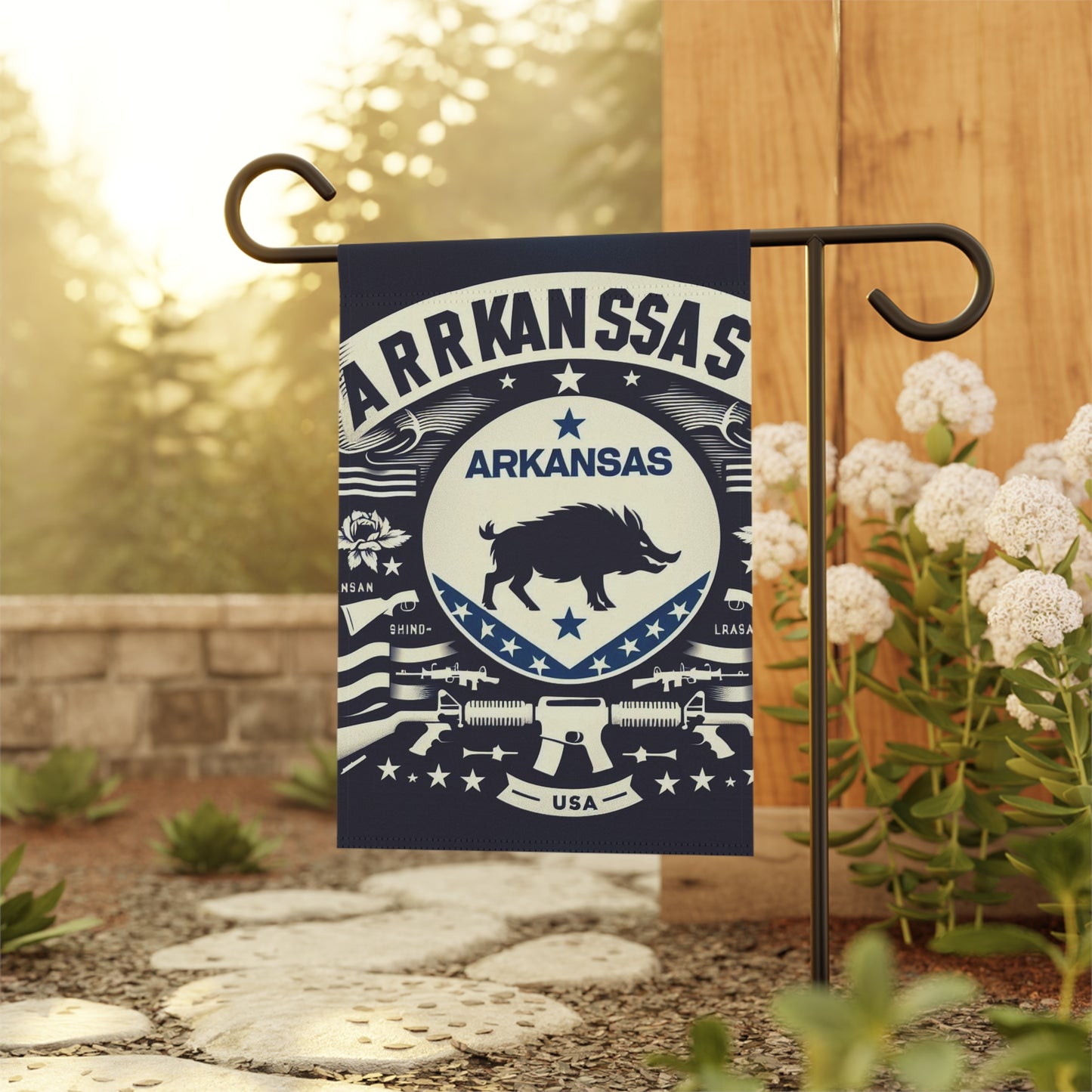 Flag Village Arkansas State Flag Sporting Garden & House Banner AR0001