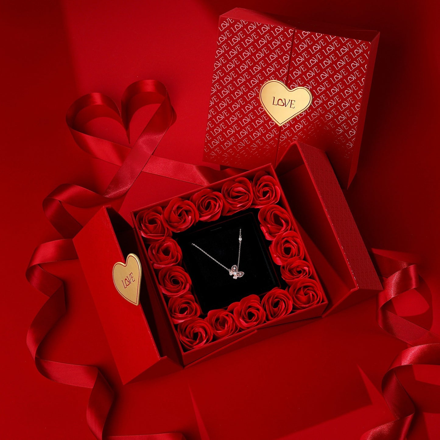 Flag Village Valentine's Day Gift Box Creative Buy Fashion Gift Box