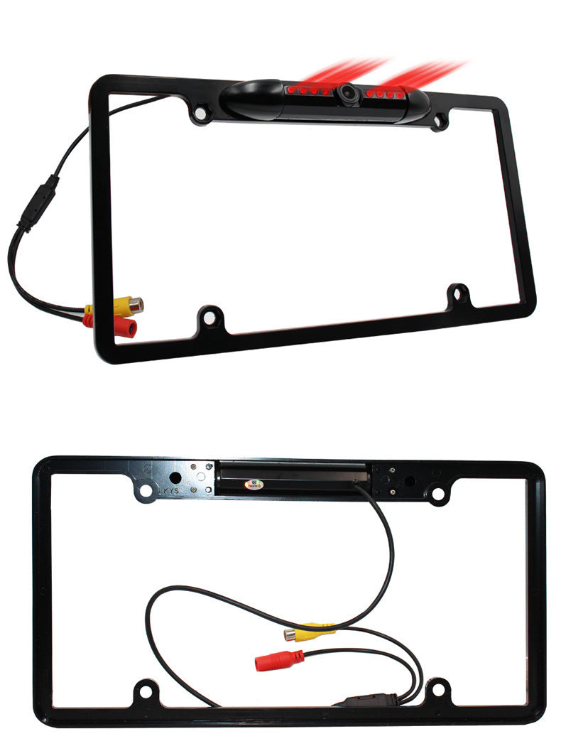 Flag Village Auto Tools Car American Frame Camera