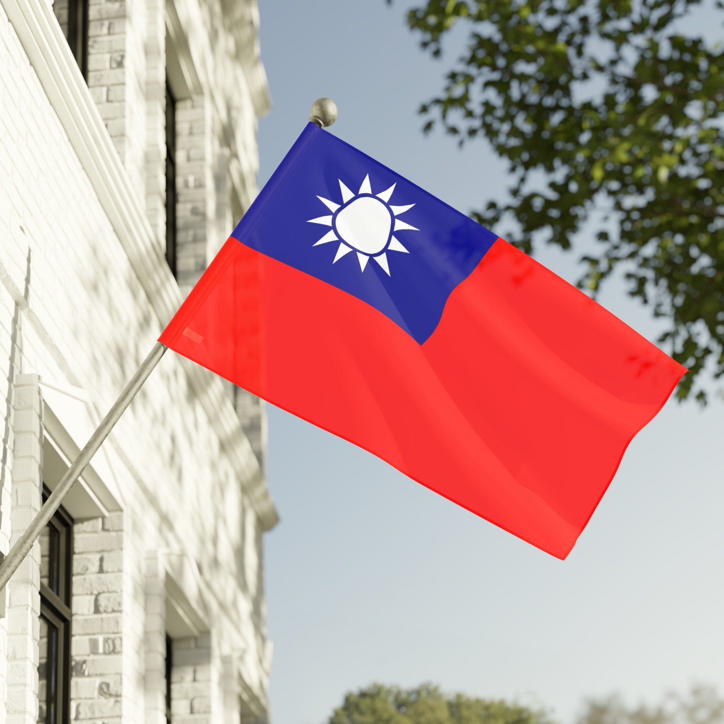 Flag Village Taiwan Flag 18" x 12" / 36" x 24" / 60" x 36"