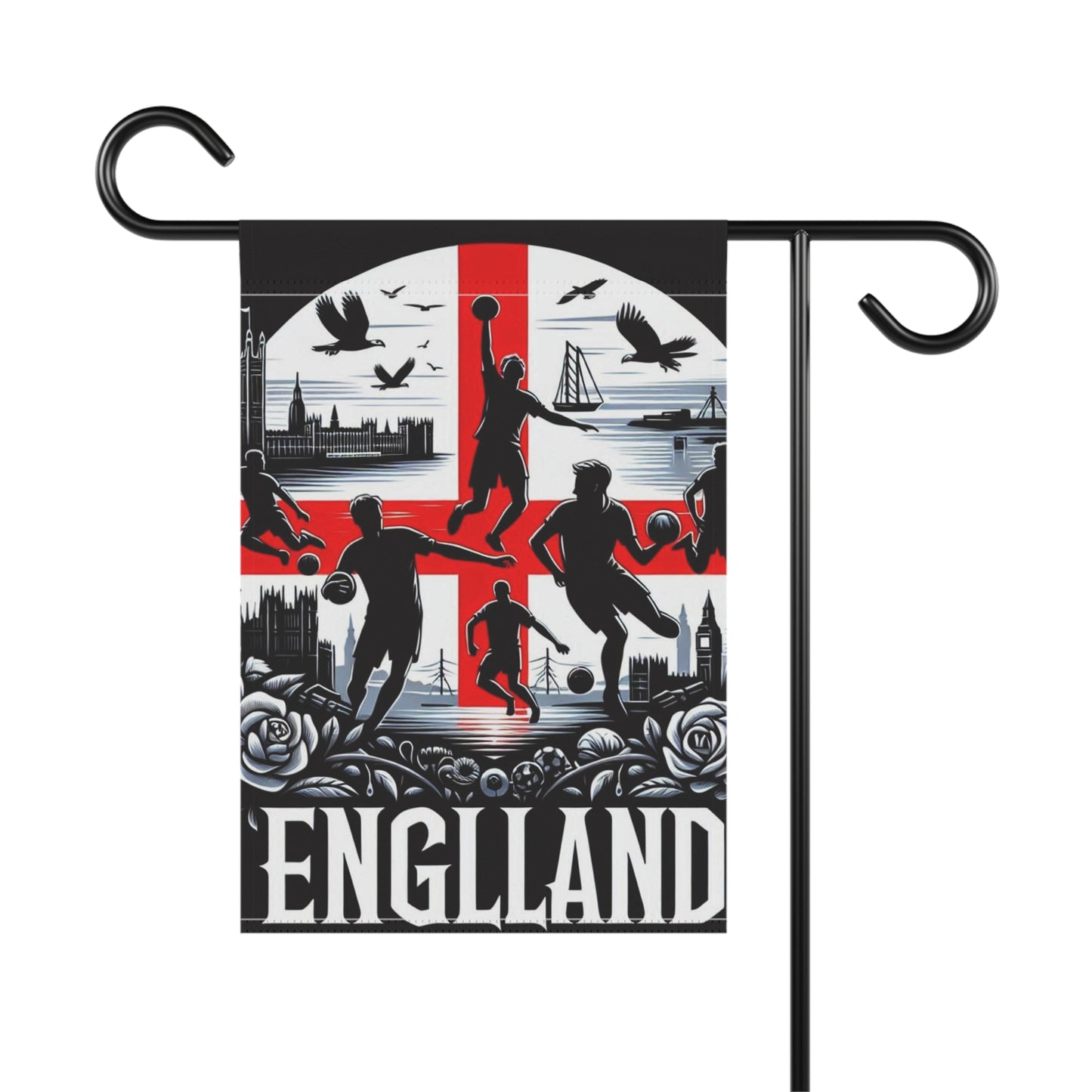 Flag Village ENGLAND Flag Sporting Garden & House Banner GBR0010