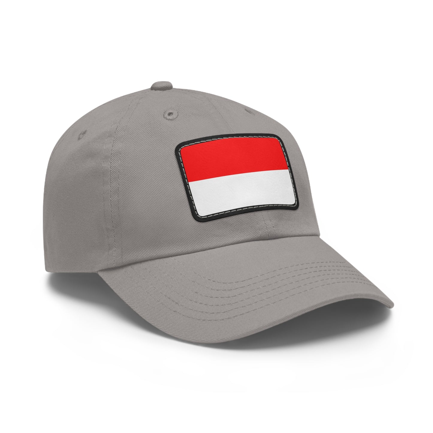 Flag Village Indonesia Flag Hat Cap with Leather Patch