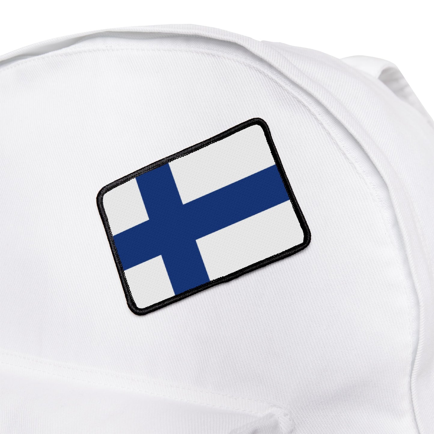Flag Village Finland Flag Embroidery Iron-On Patches