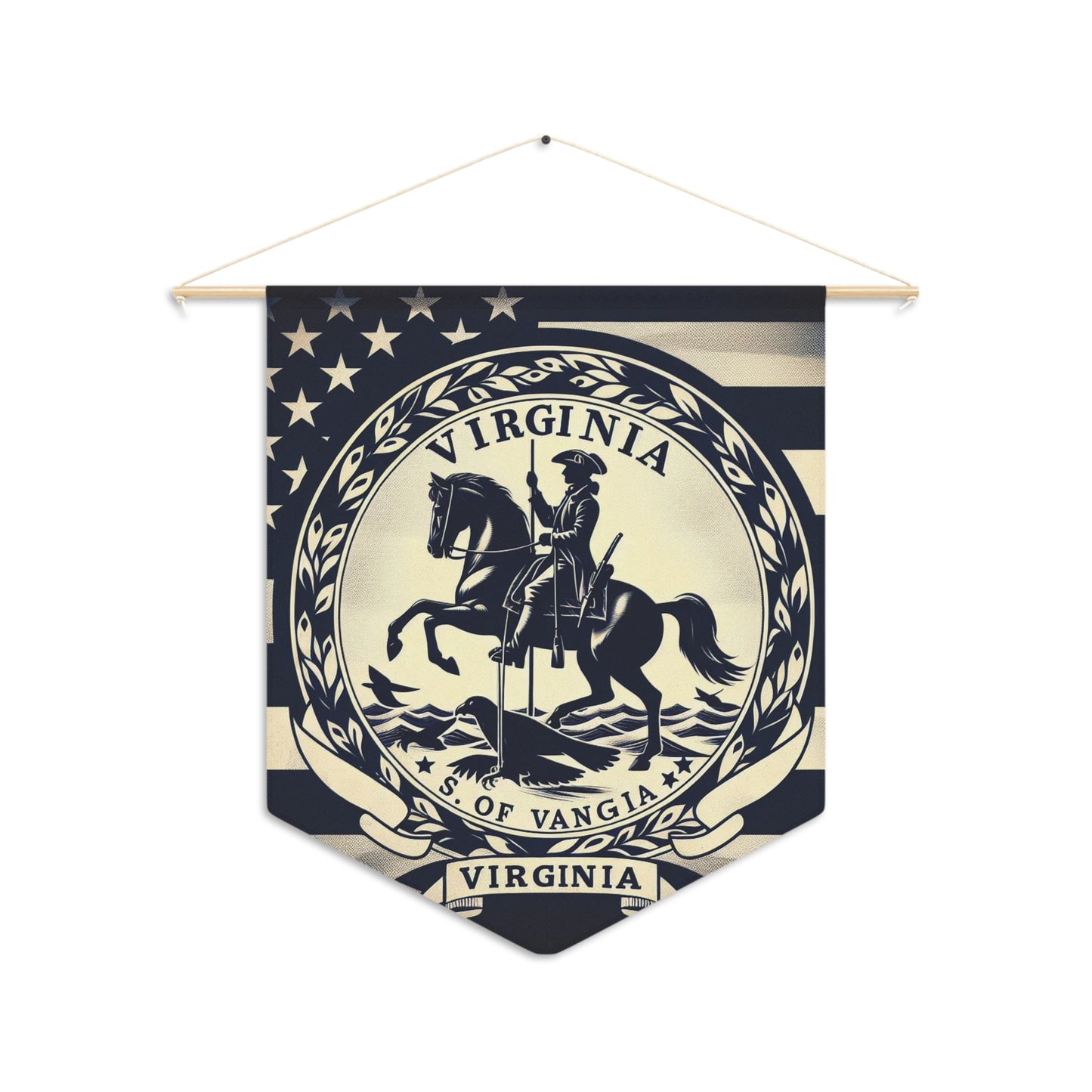 Flag Village Virginia State Flag Pennant Sporting Home Wall decoration VA0001