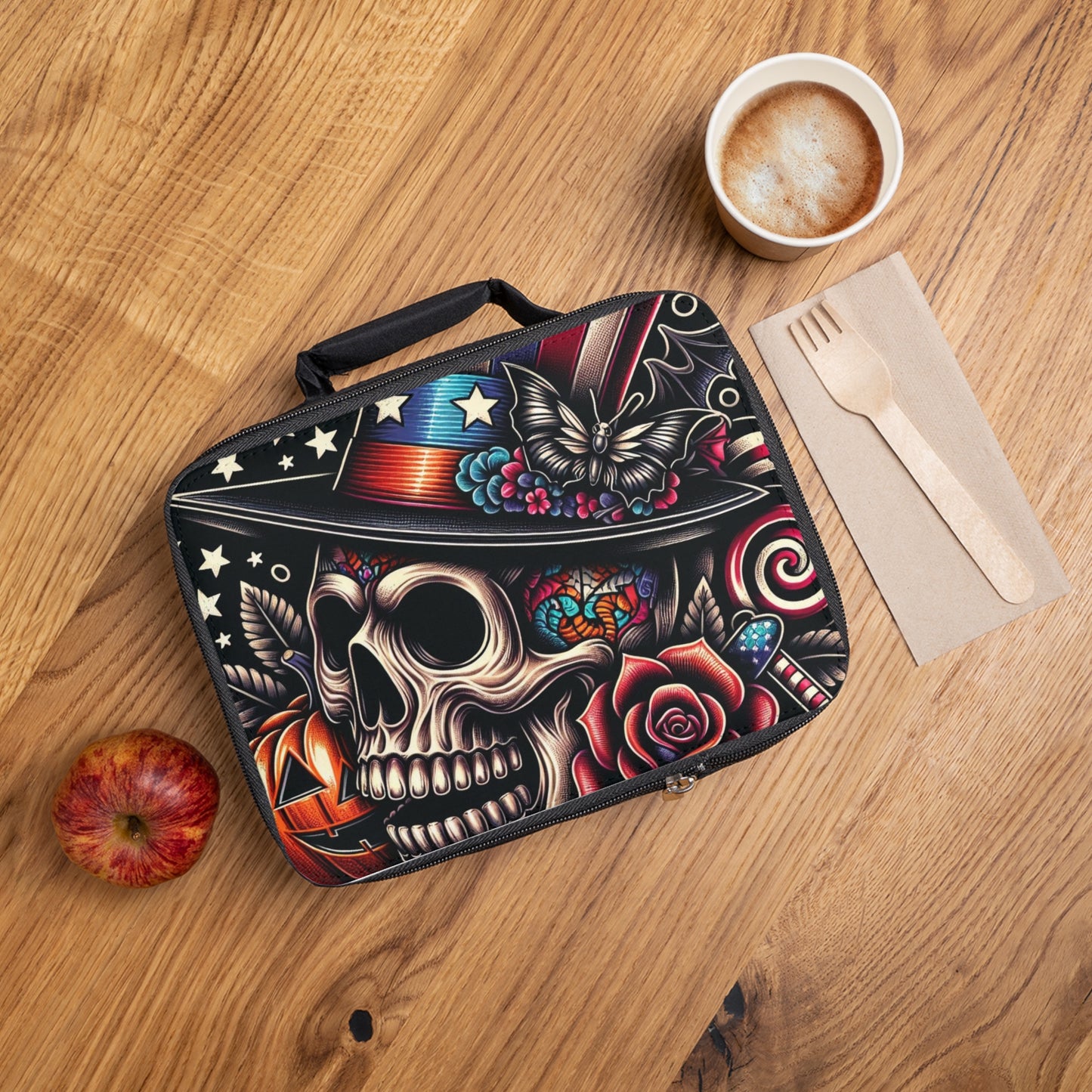 Flag Village Halloween Witch Lunch Bag HW0087