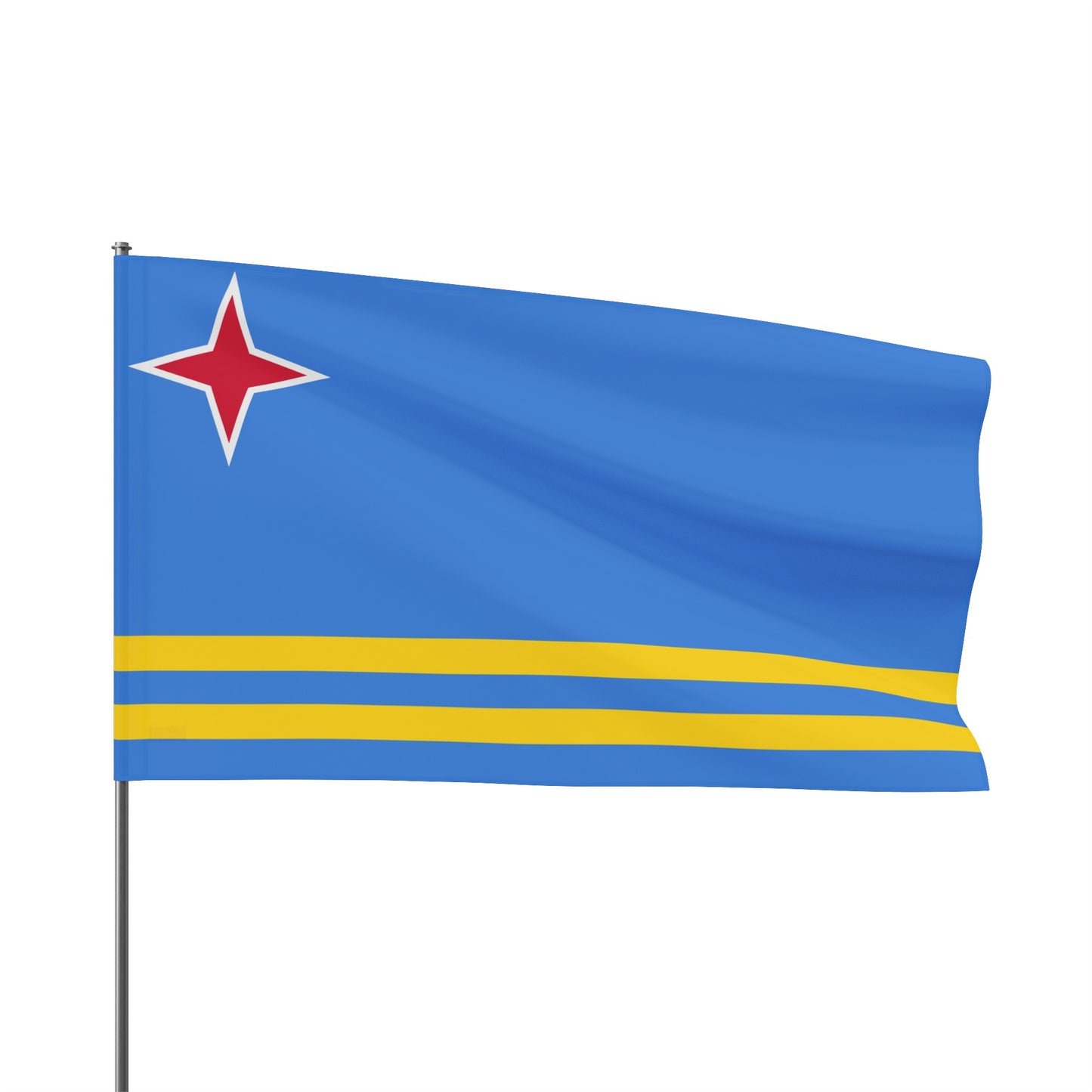 Flag Village Aruba Flag 18" x 12" / 36" x 24" / 60" x 36"