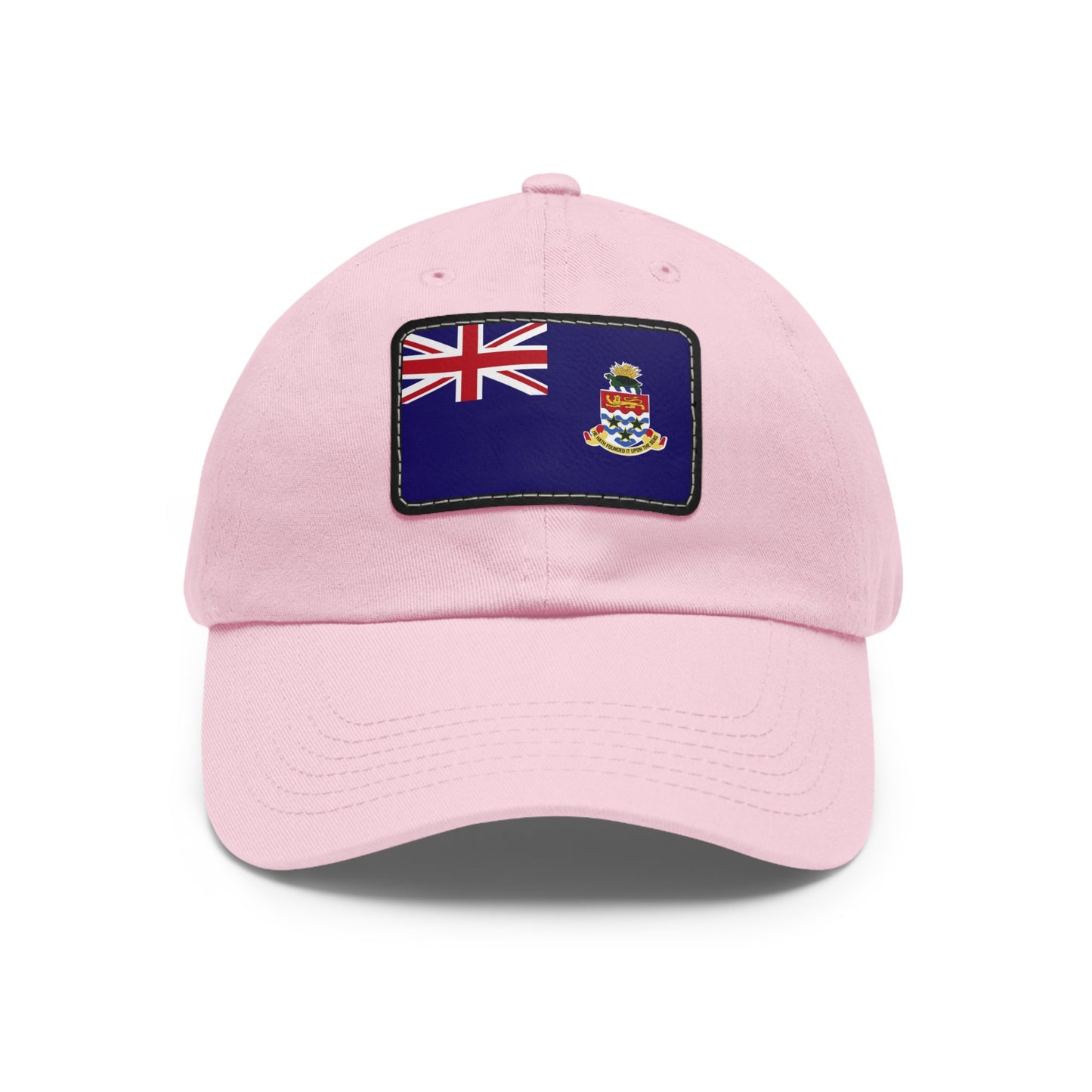 Flag Village Cayman Islands Flag Hat Cap with Leather Patch