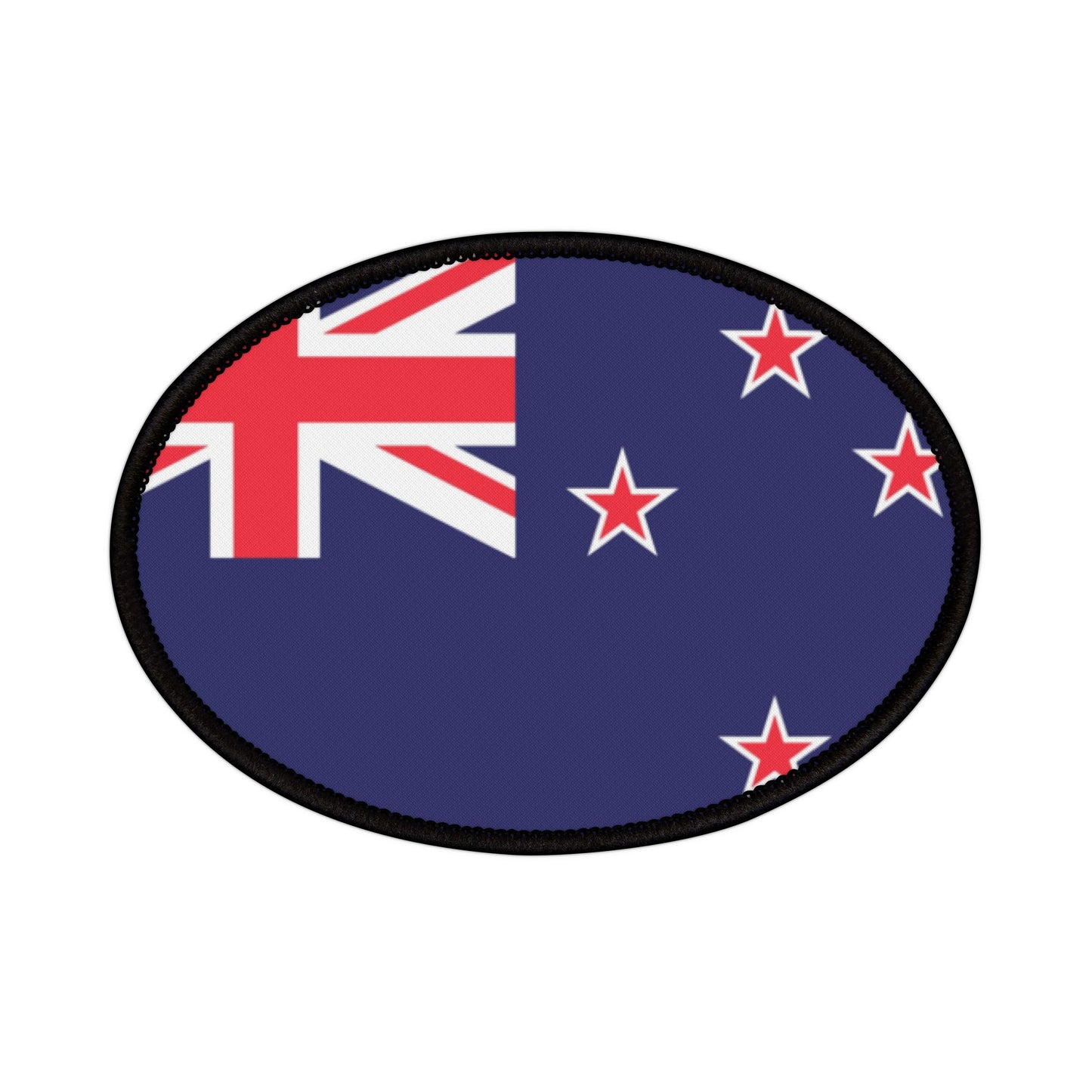 Flag Village New Zealand Flag Embroidery Iron-On Patches