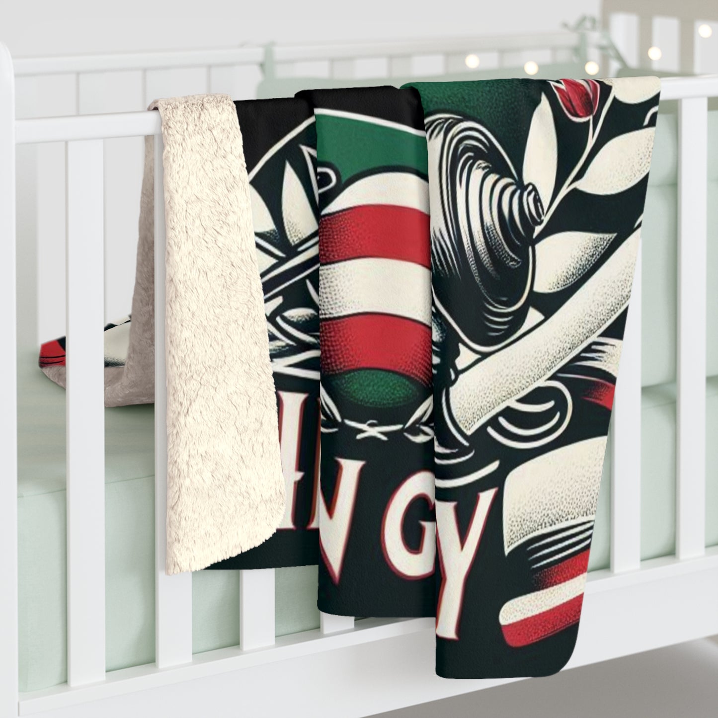 Flag Village Hungary Sporting Flag Sherpa Fleece Blanket HUN0003