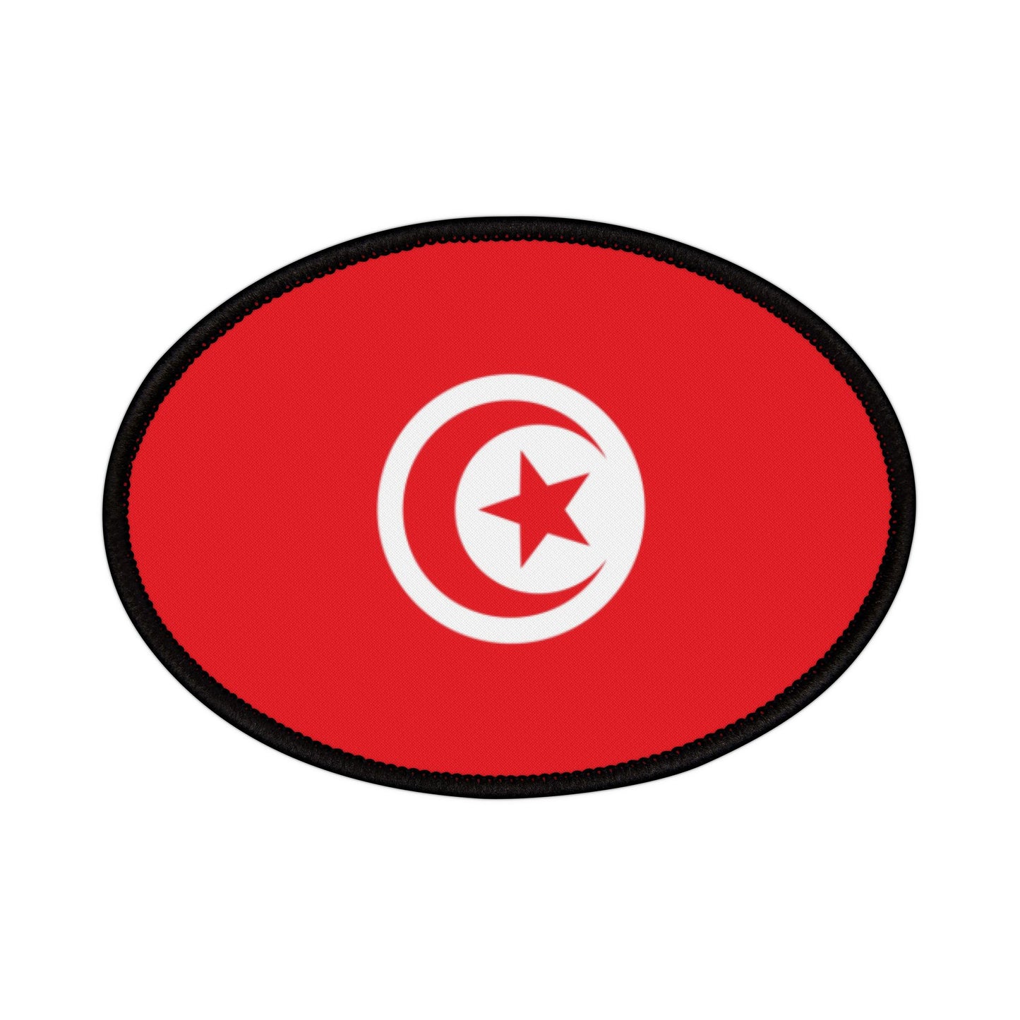 Flag Village Tunisia Flag Embroidery Iron-On Patches