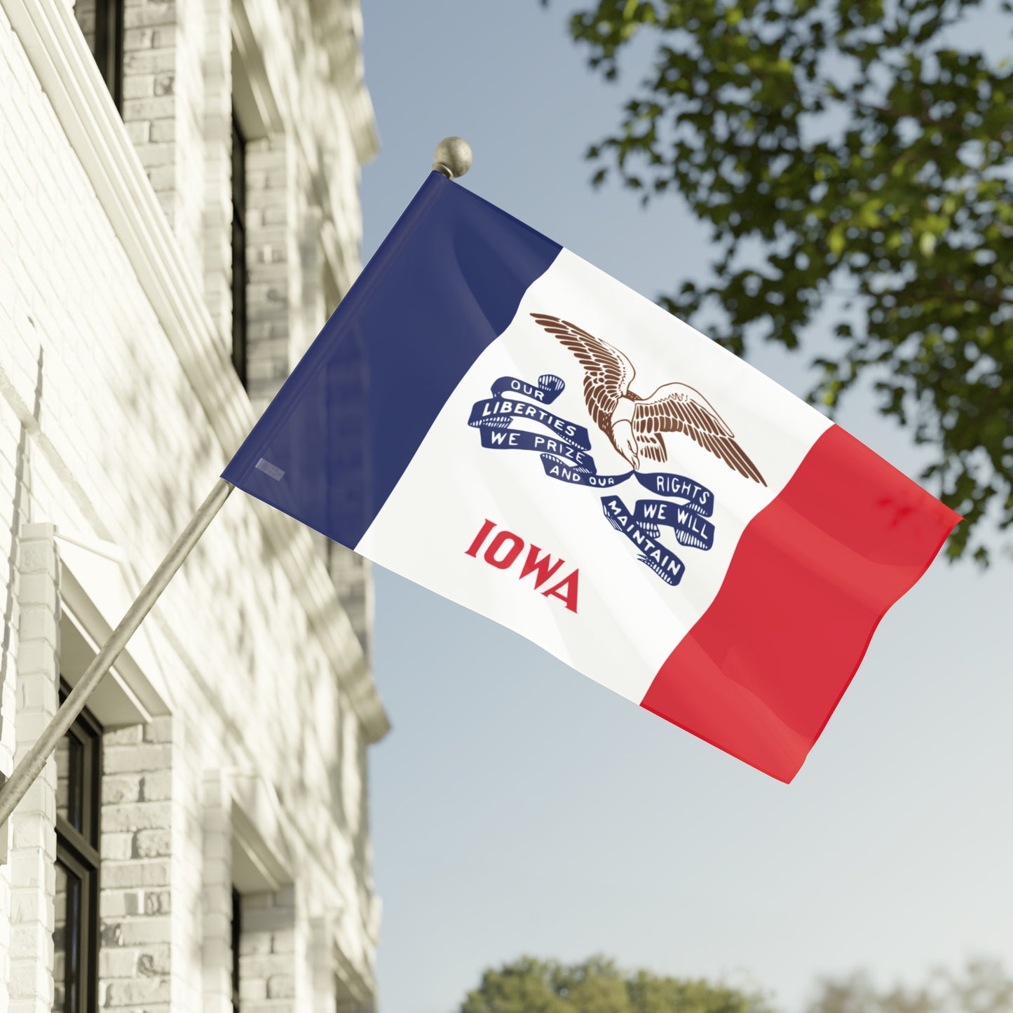 Flag Village USA Iowa State Flag 18" x 12" / 36" x 24" / 60" x 36"