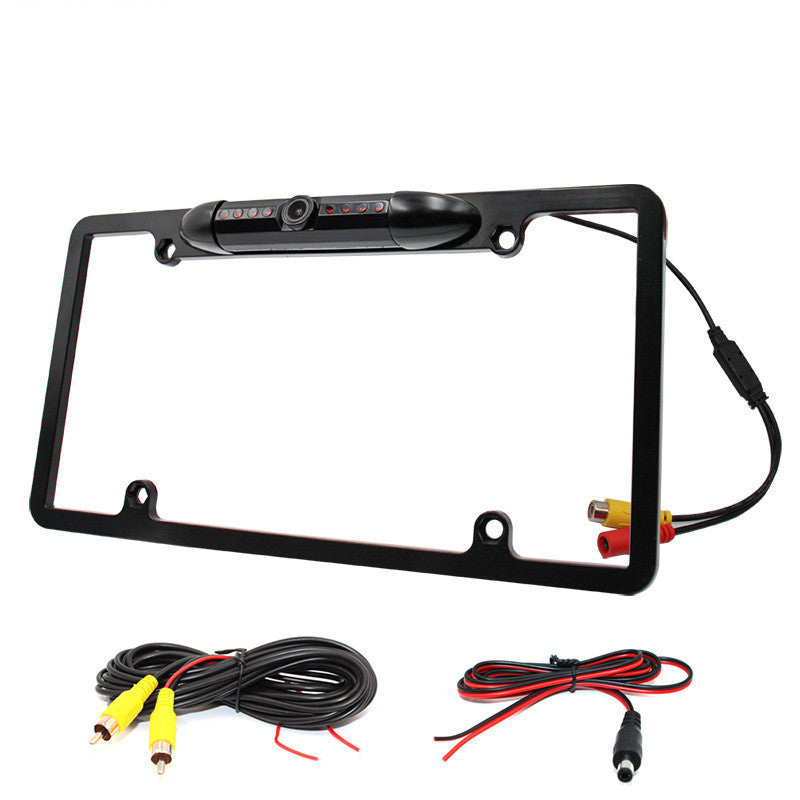 Flag Village Auto Tools Car American Frame Camera
