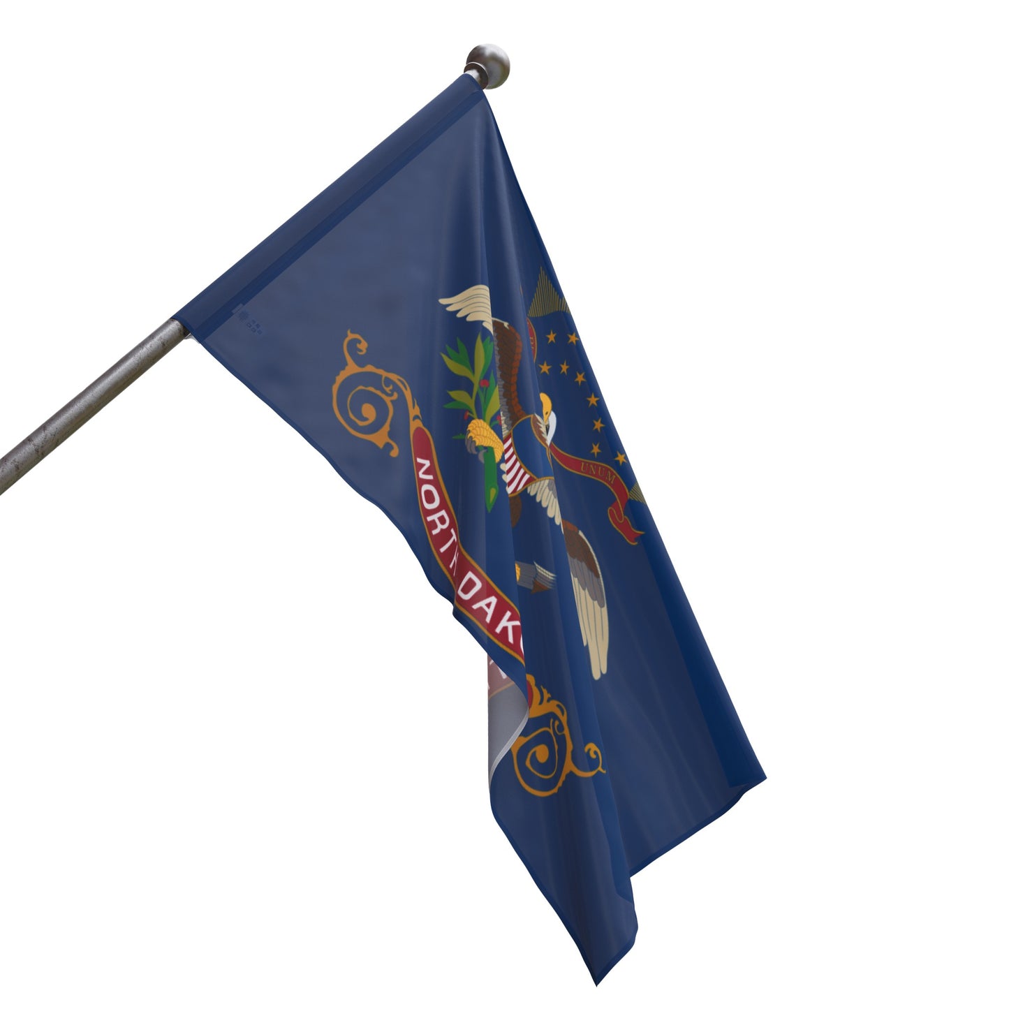 Flag Village USA North Dakota State Flag 18" x 12" / 36" x 24" / 60" x 36"