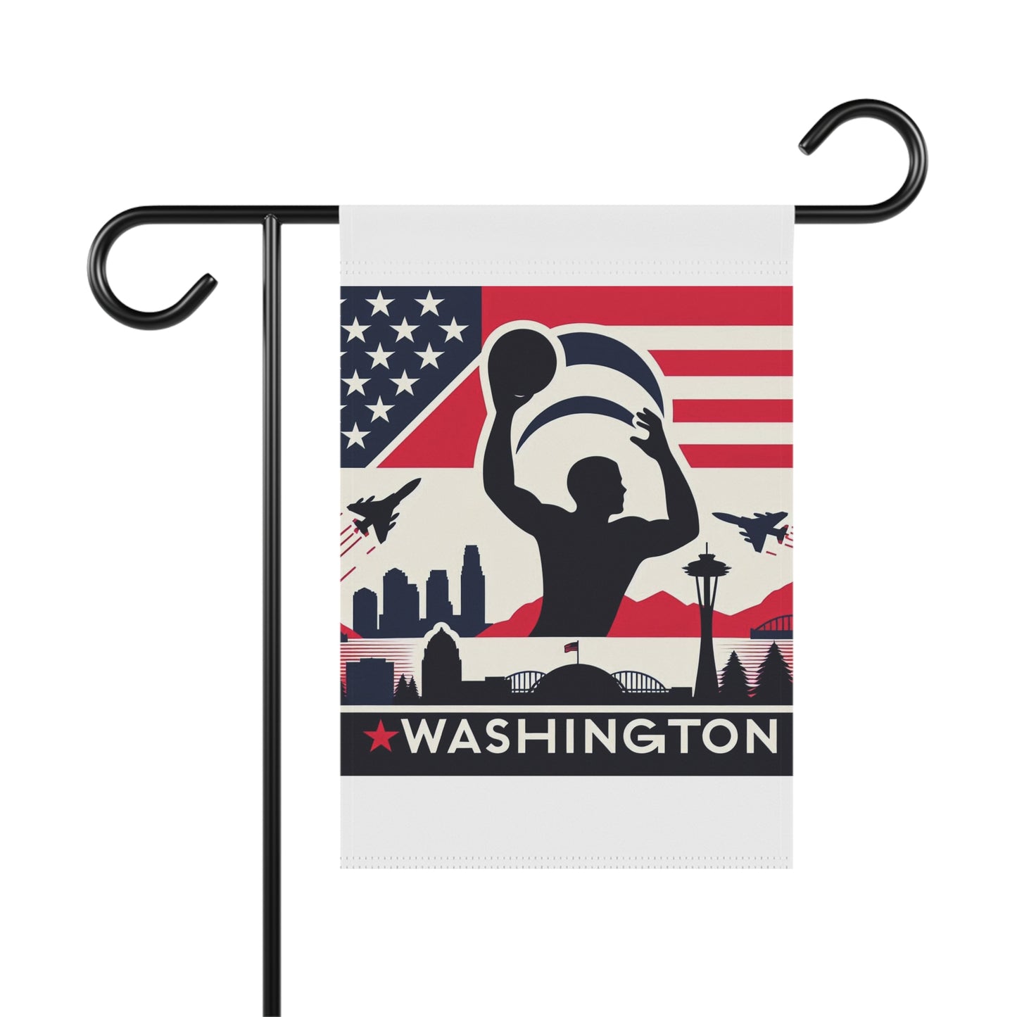 Flag Village Washington State Flag Sporting Garden & House Banner WA0003