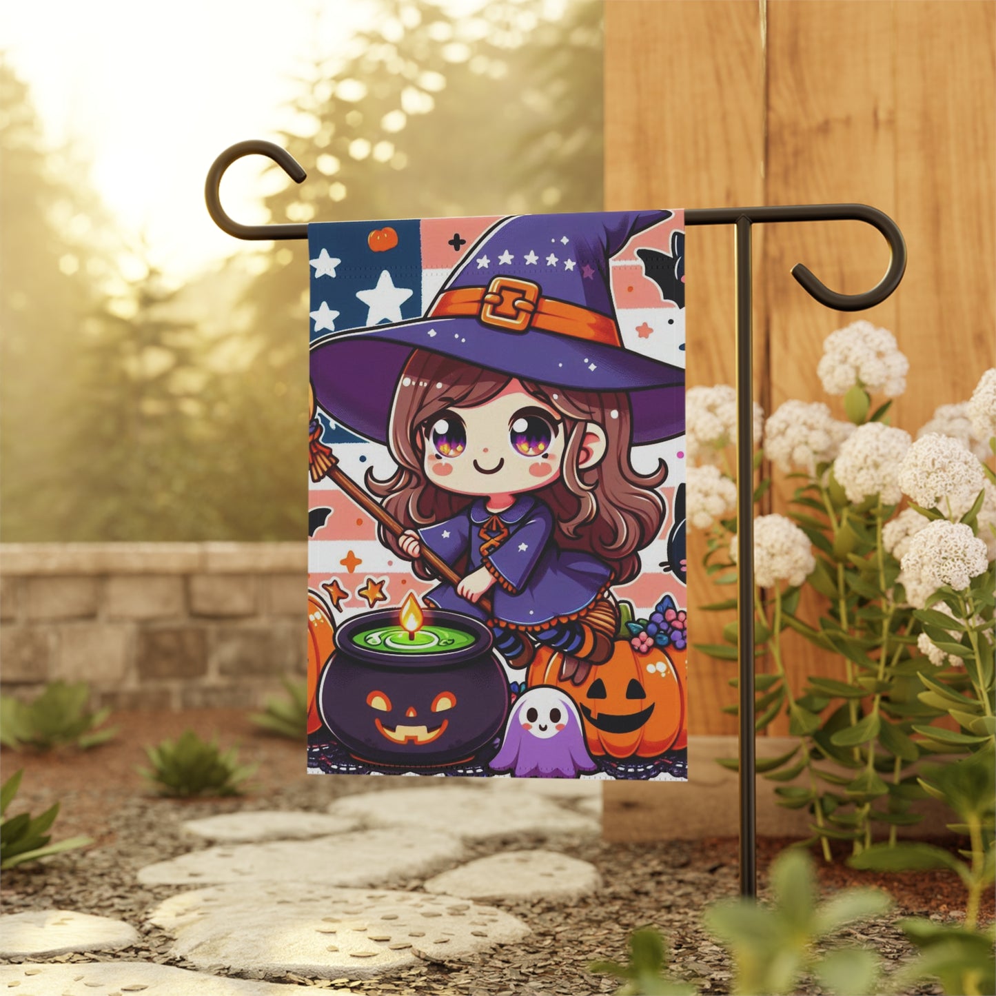 Flag Village Halloween Flag Garden & House Banner HW0178