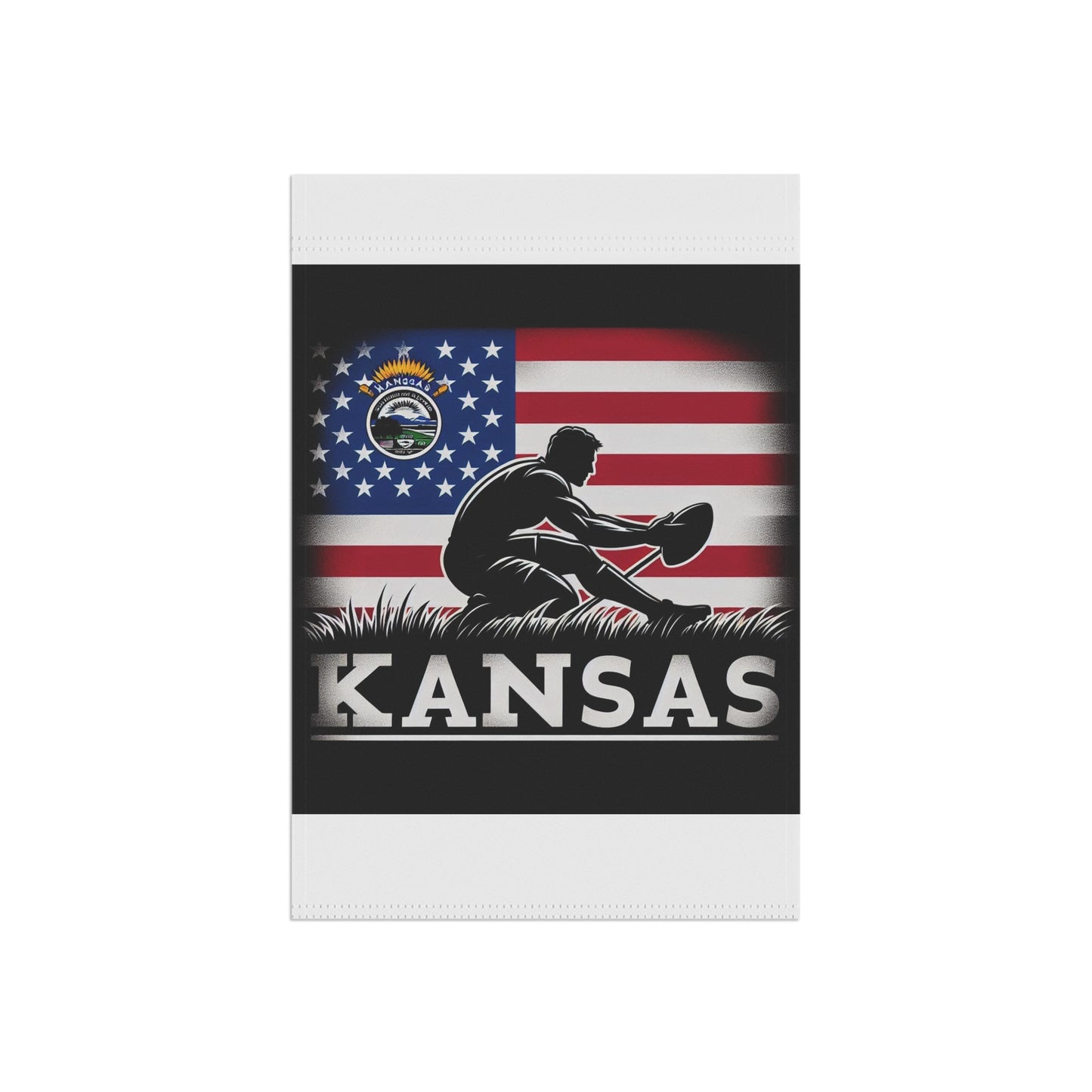 Flag Village Kansas State Flag Sporting Garden & House Banner KS0003