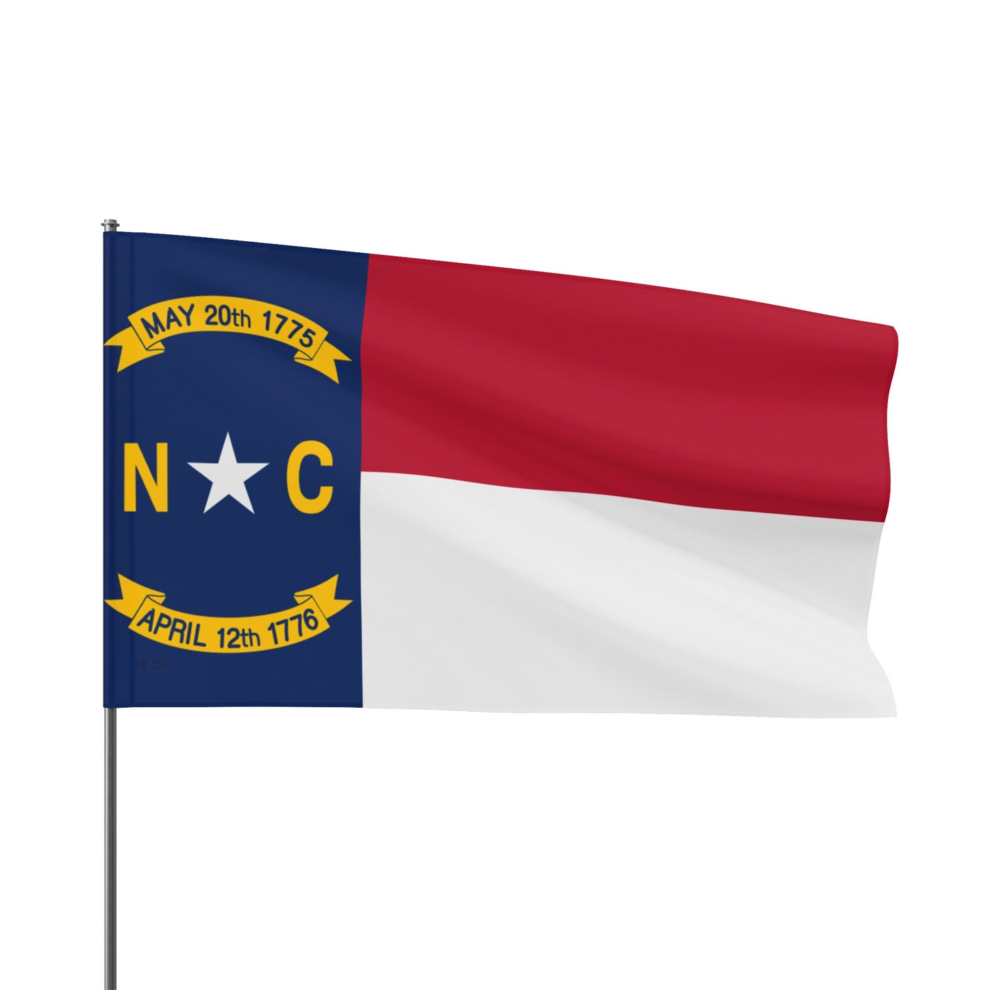 Flag Village USA North Carolina State Flag 18" x 12" / 36" x 24" / 60" x 36"