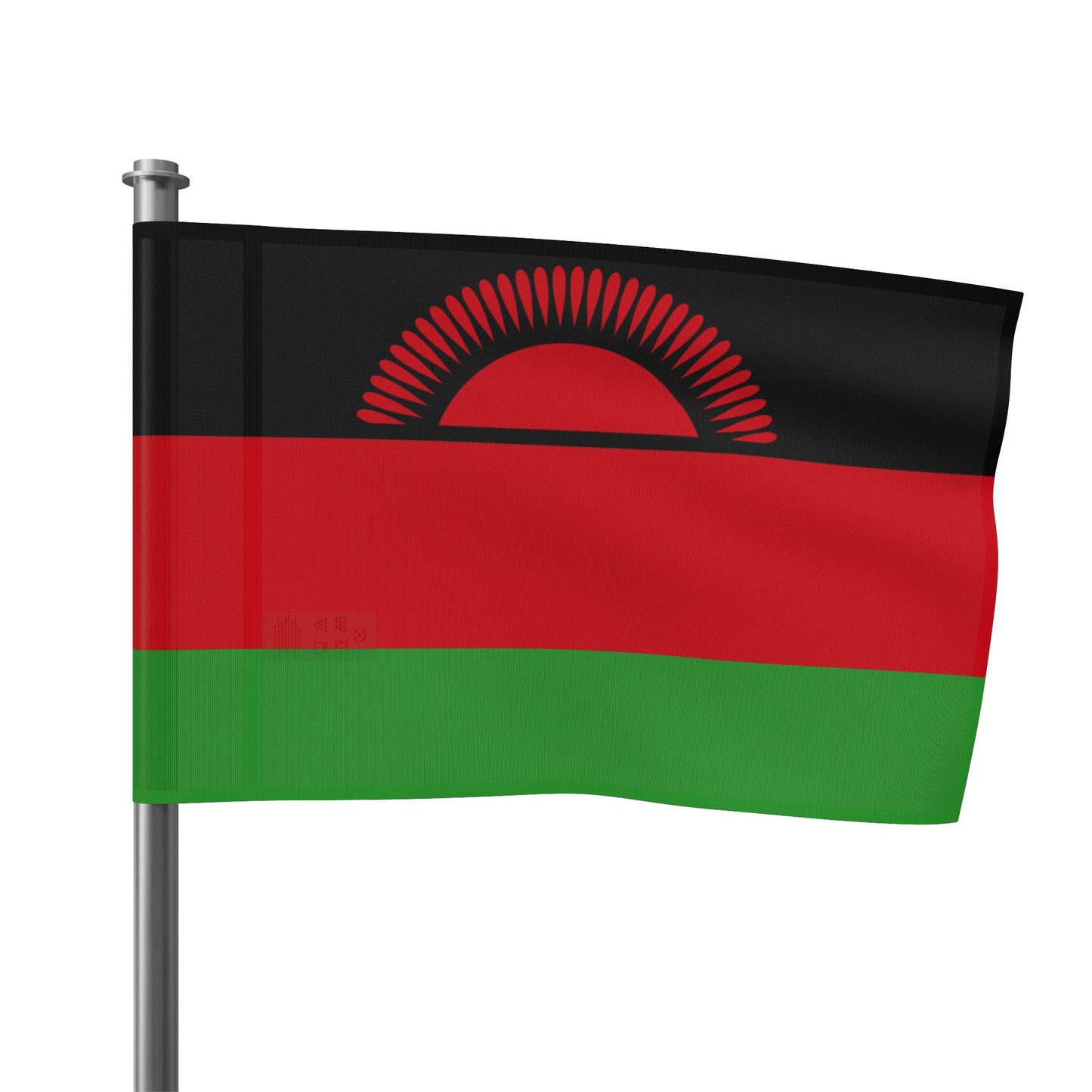 Flag Village Malawi Flag 18" x 12" / 36" x 24" / 60" x 36"