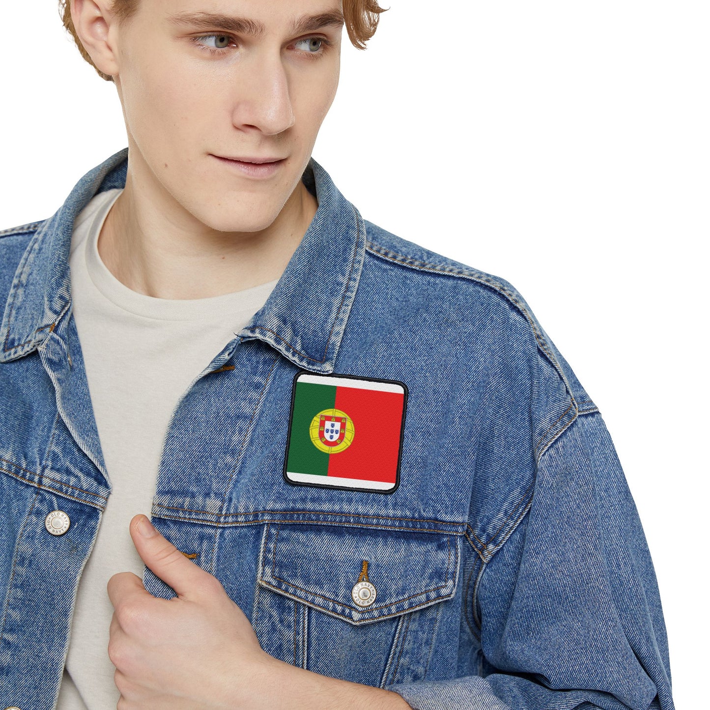 Flag Village Portugal Flag Embroidery Iron-On Patches