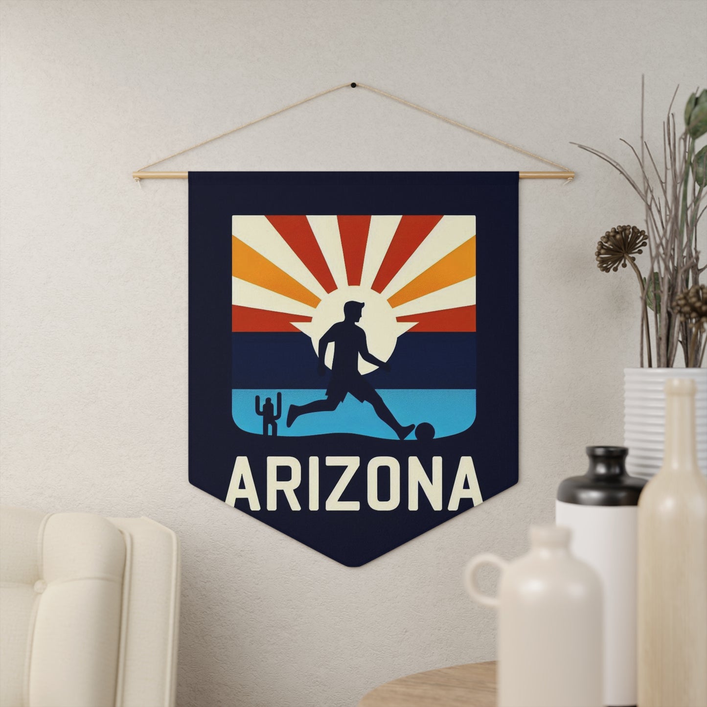 Flag Village Arizona State Flag Pennant Sporting Home Wall decoration AZ0002