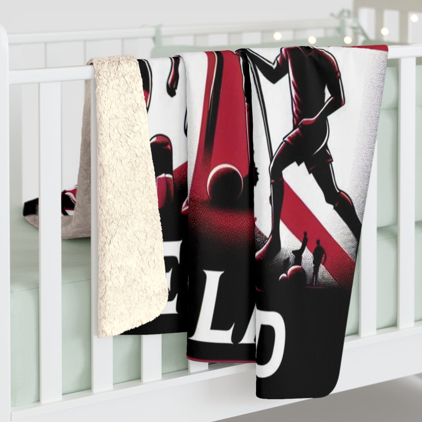 Flag Village ENGLAND Sporting Flag Sherpa Fleece Blanket GBR0005